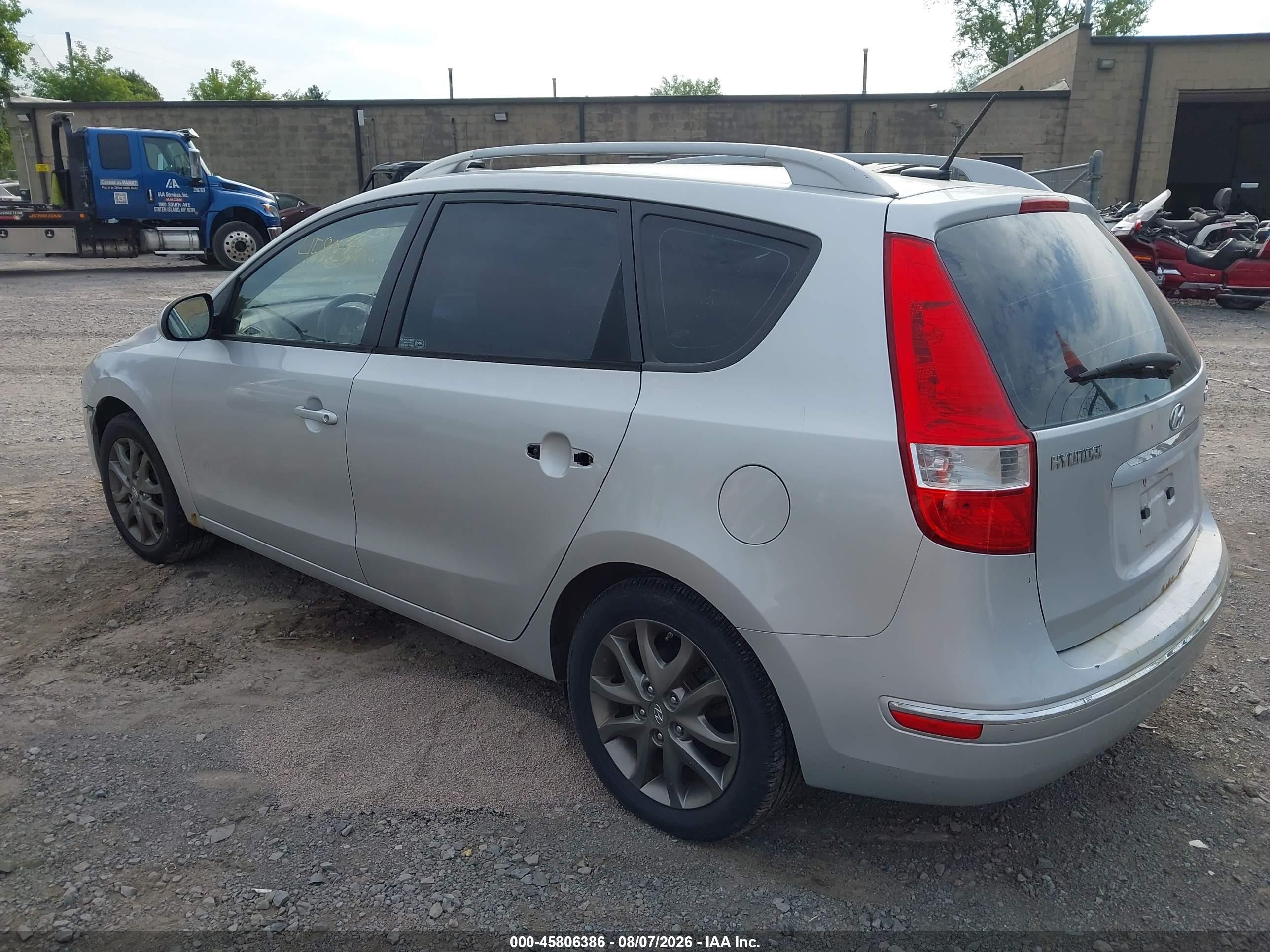 2012 Hyundai Elantra Touring Gls Silver vin: KMHDC8AE4CU154625