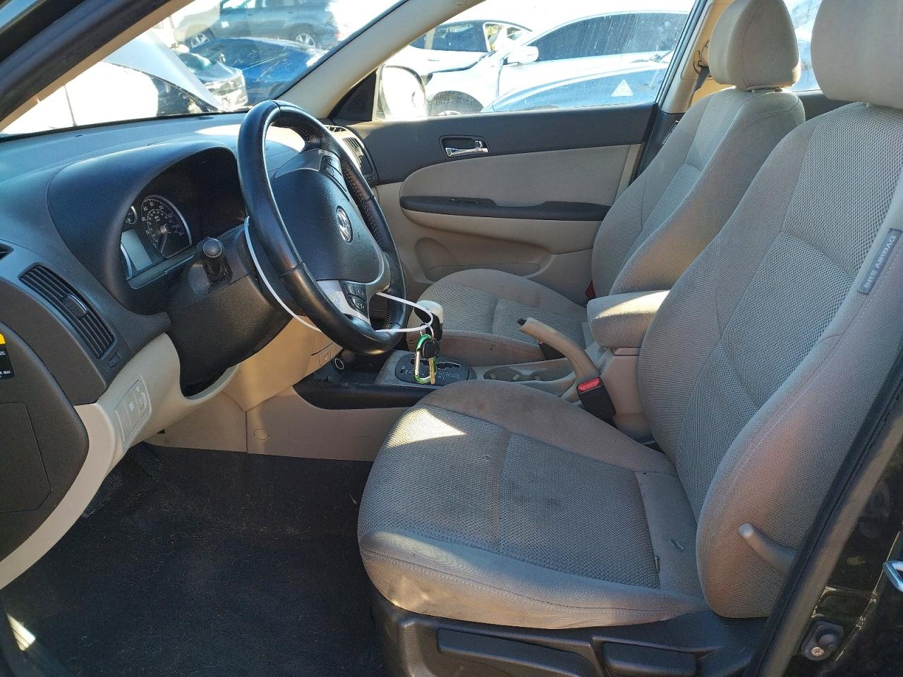 2010 Hyundai Elantra Touring Gls Black vin: KMHDC8AE5AU052473