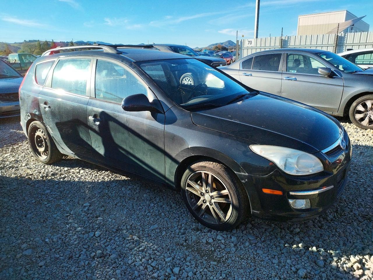 2010 Hyundai Elantra Touring Gls Black vin: KMHDC8AE5AU052473