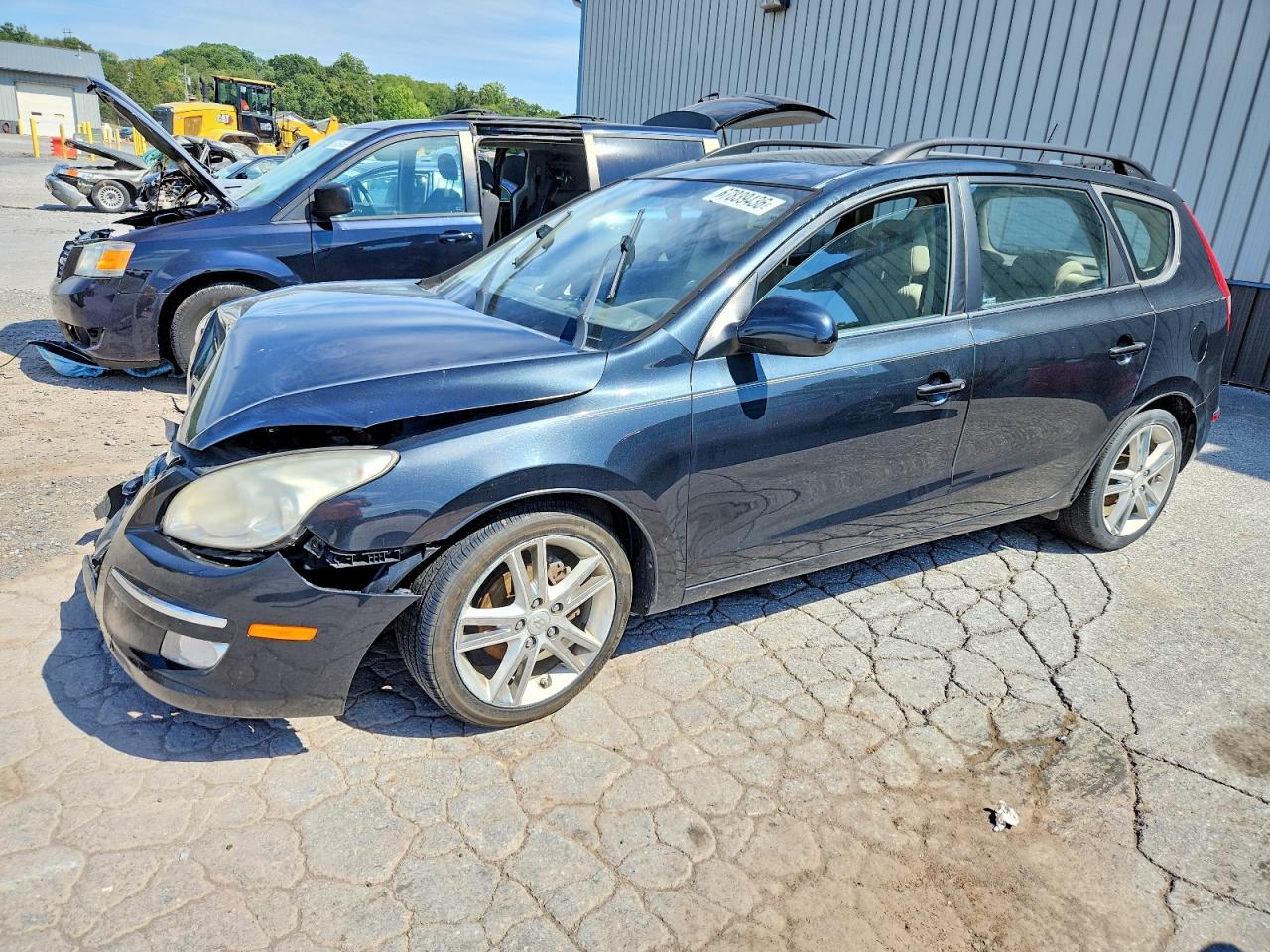2010 Hyundai Elantra Touring Se Black vin: KMHDC8AE5AU063389