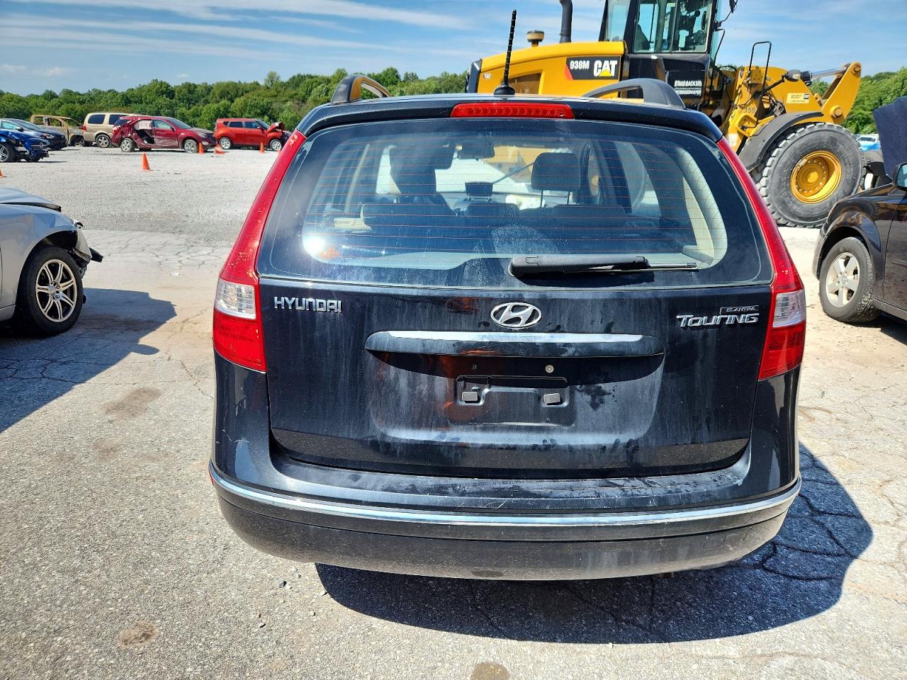 2010 Hyundai Elantra Touring Se Black vin: KMHDC8AE5AU063389