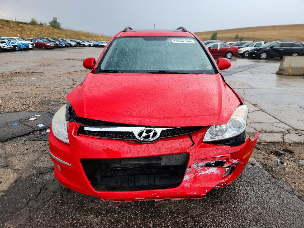 2010 Hyundai Elantra Touring Se Красный vin: KMHDC8AE5AU064896
