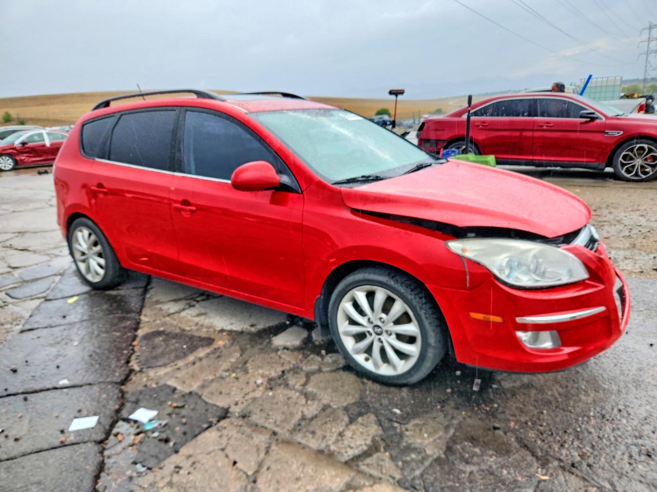 2010 Hyundai Elantra Touring Se Красный vin: KMHDC8AE5AU064896