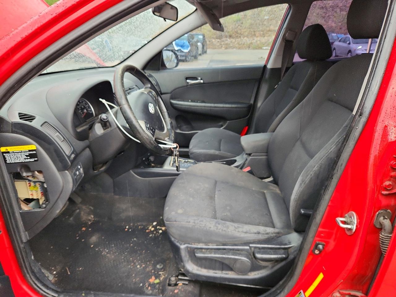 2010 Hyundai Elantra Touring Se Красный vin: KMHDC8AE5AU064896