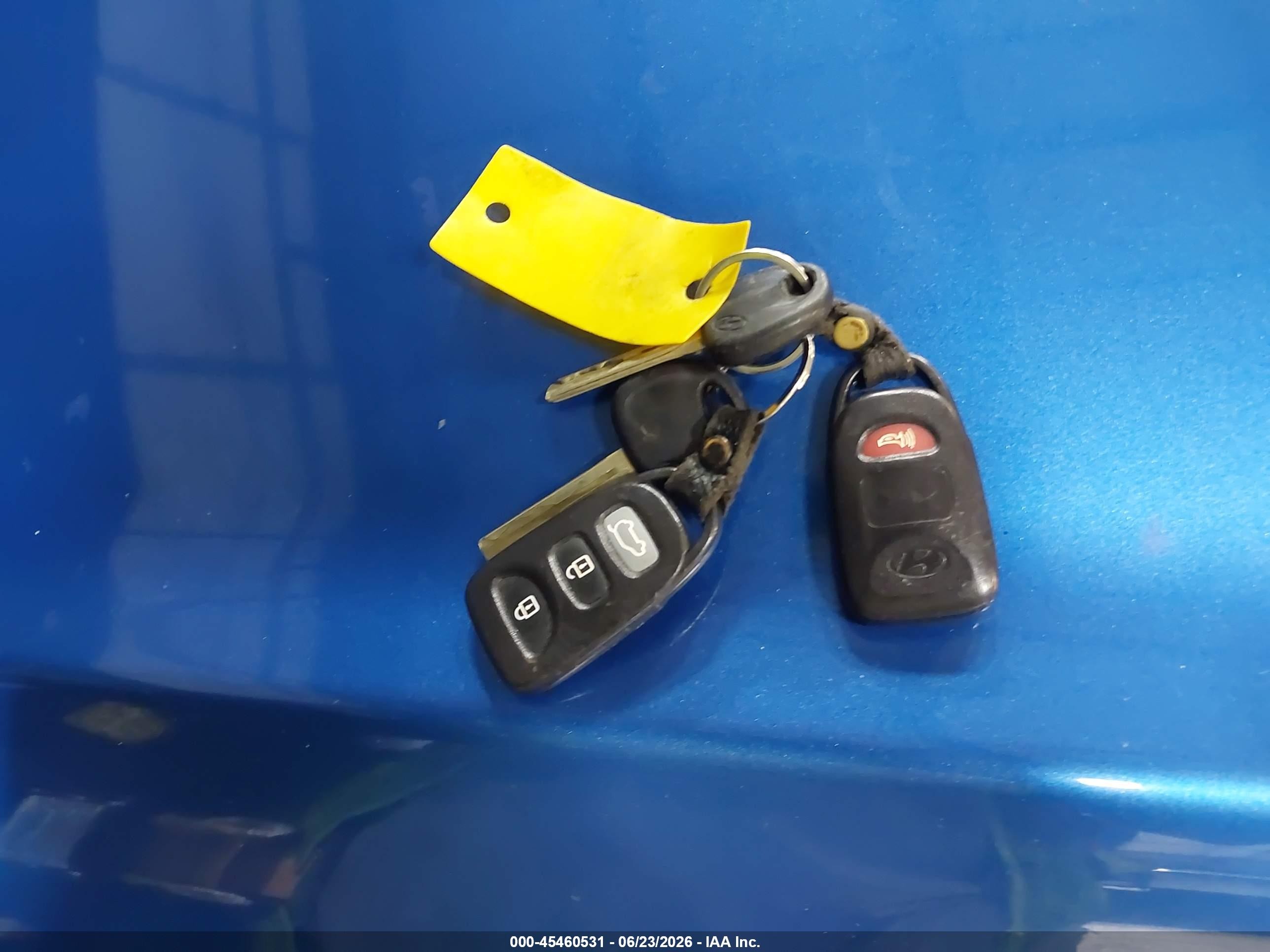 2011 Hyundai Elantra Touring Se Blue vin: KMHDC8AE5BU097219