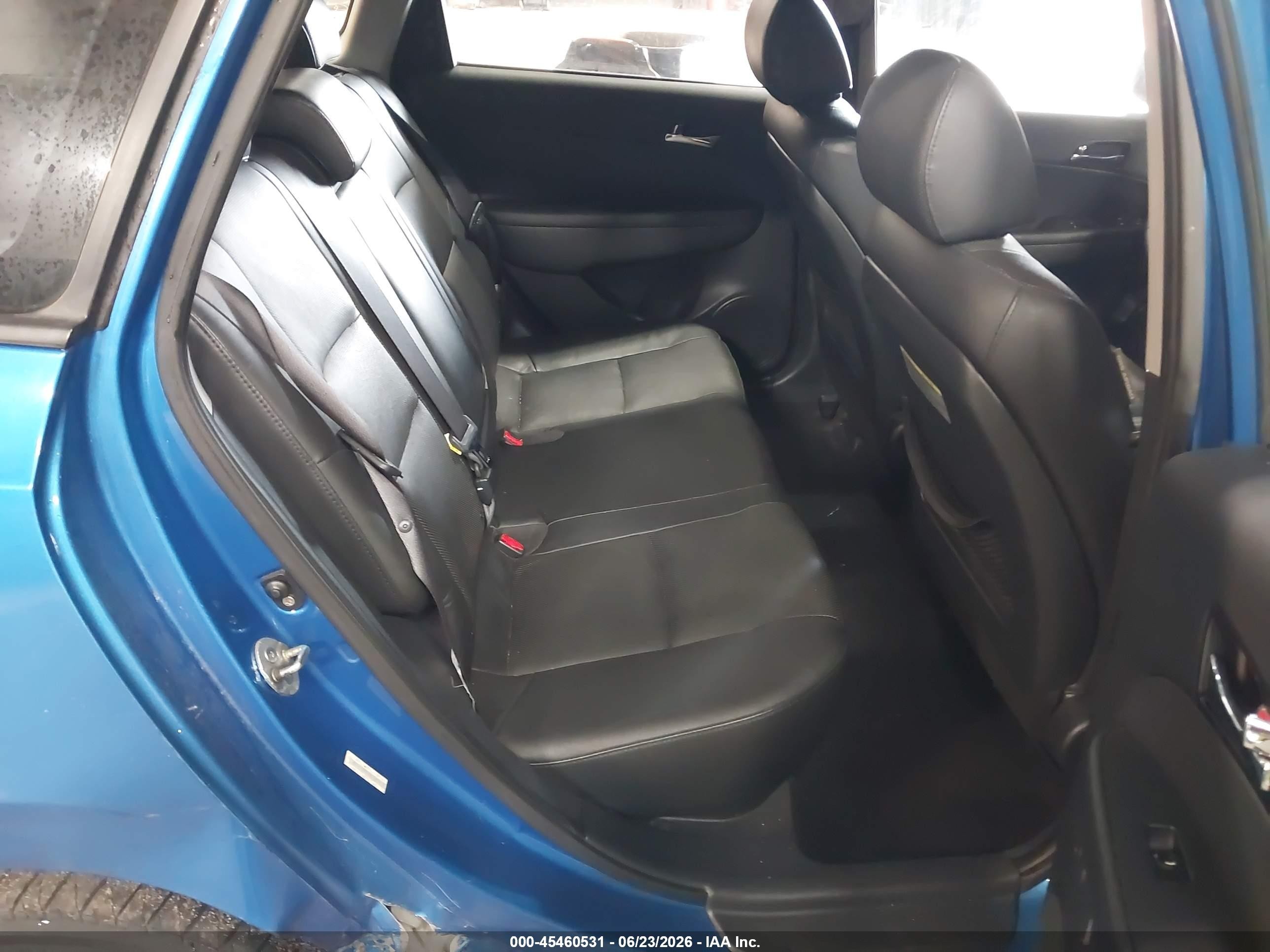 2011 Hyundai Elantra Touring Se Blue vin: KMHDC8AE5BU097219