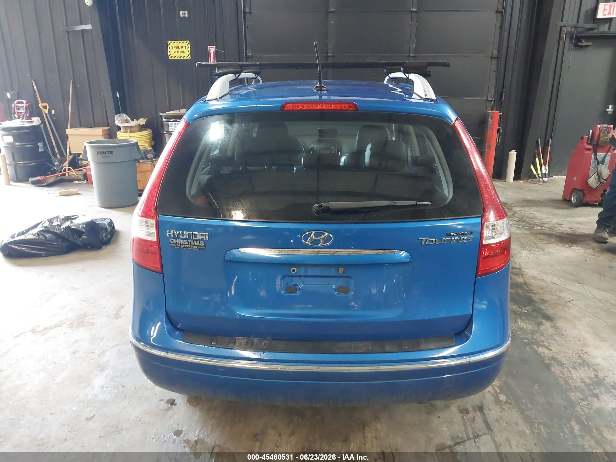 2011 Hyundai Elantra Touring Se Blue vin: KMHDC8AE5BU097219