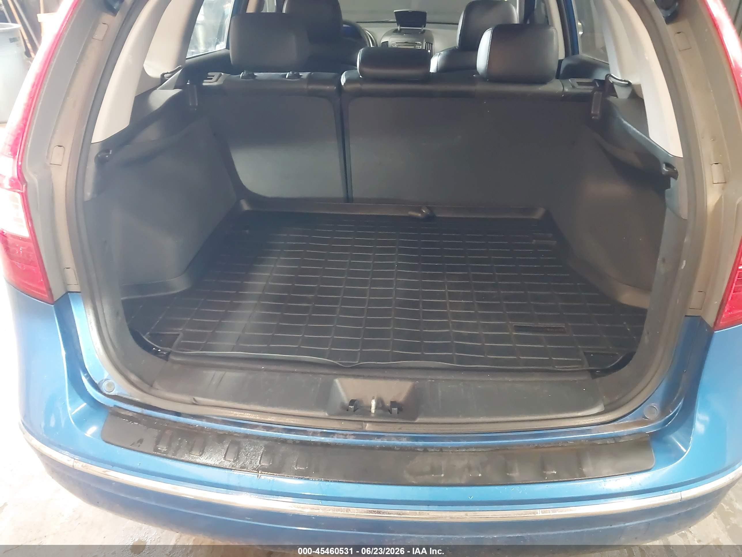2011 Hyundai Elantra Touring Se Blue vin: KMHDC8AE5BU097219