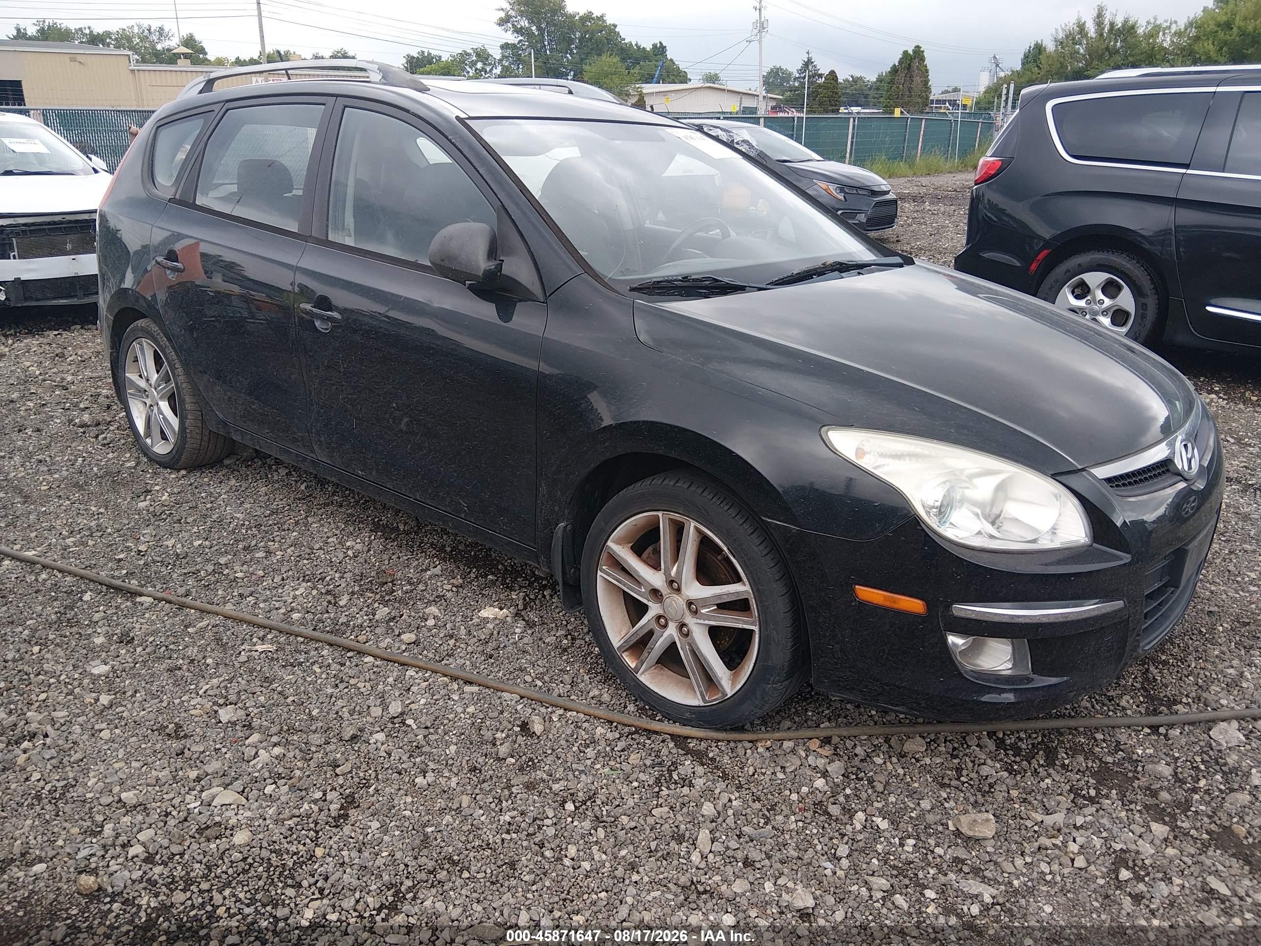 2011 Hyundai Elantra Touring Se Black vin: KMHDC8AE5BU110793