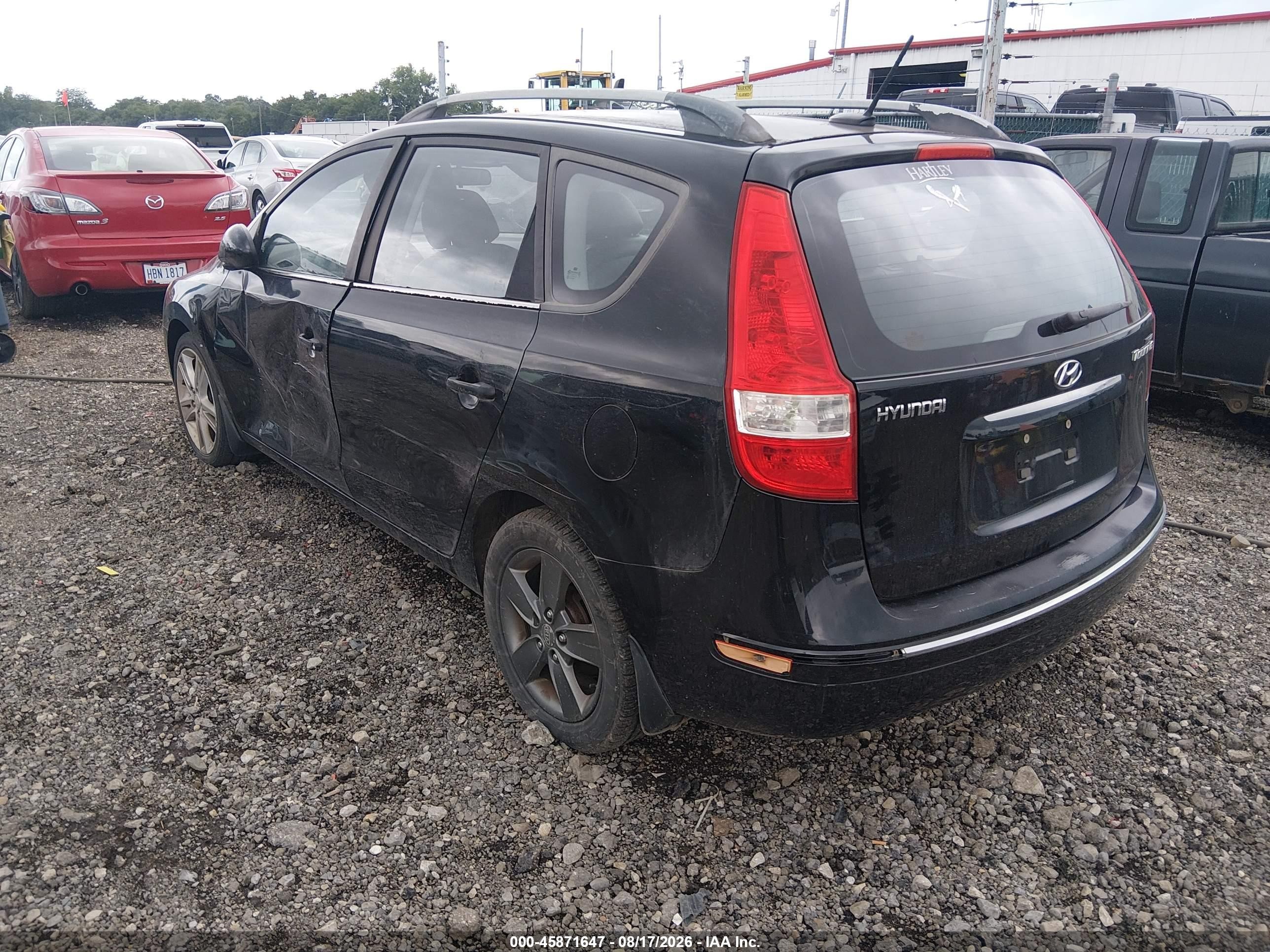 2011 Hyundai Elantra Touring Se Black vin: KMHDC8AE5BU110793