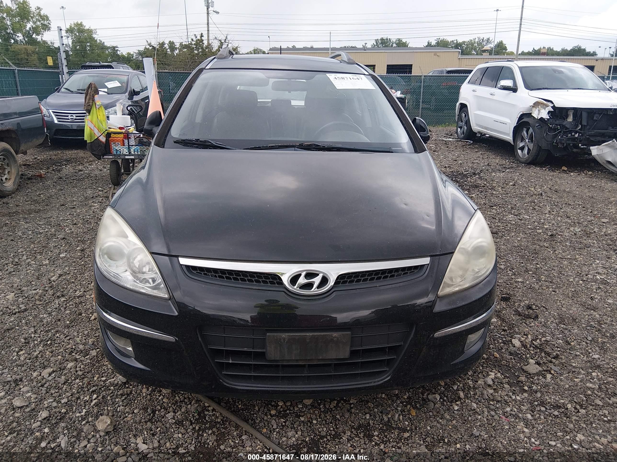 2011 Hyundai Elantra Touring Se Black vin: KMHDC8AE5BU110793