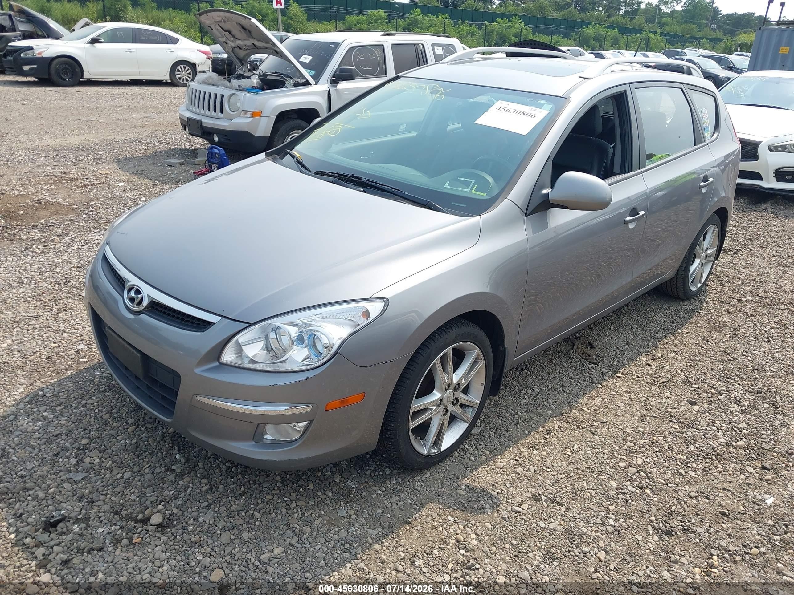 2011 Hyundai Elantra Touring Se Gray vin: KMHDC8AE5BU124516