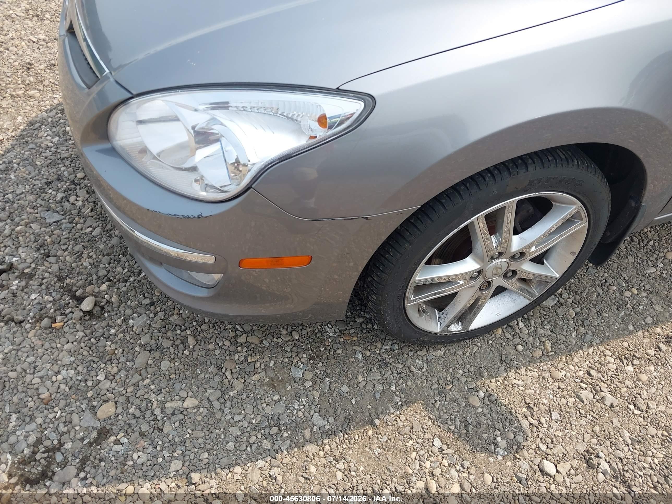 2011 Hyundai Elantra Touring Se Gray vin: KMHDC8AE5BU124516