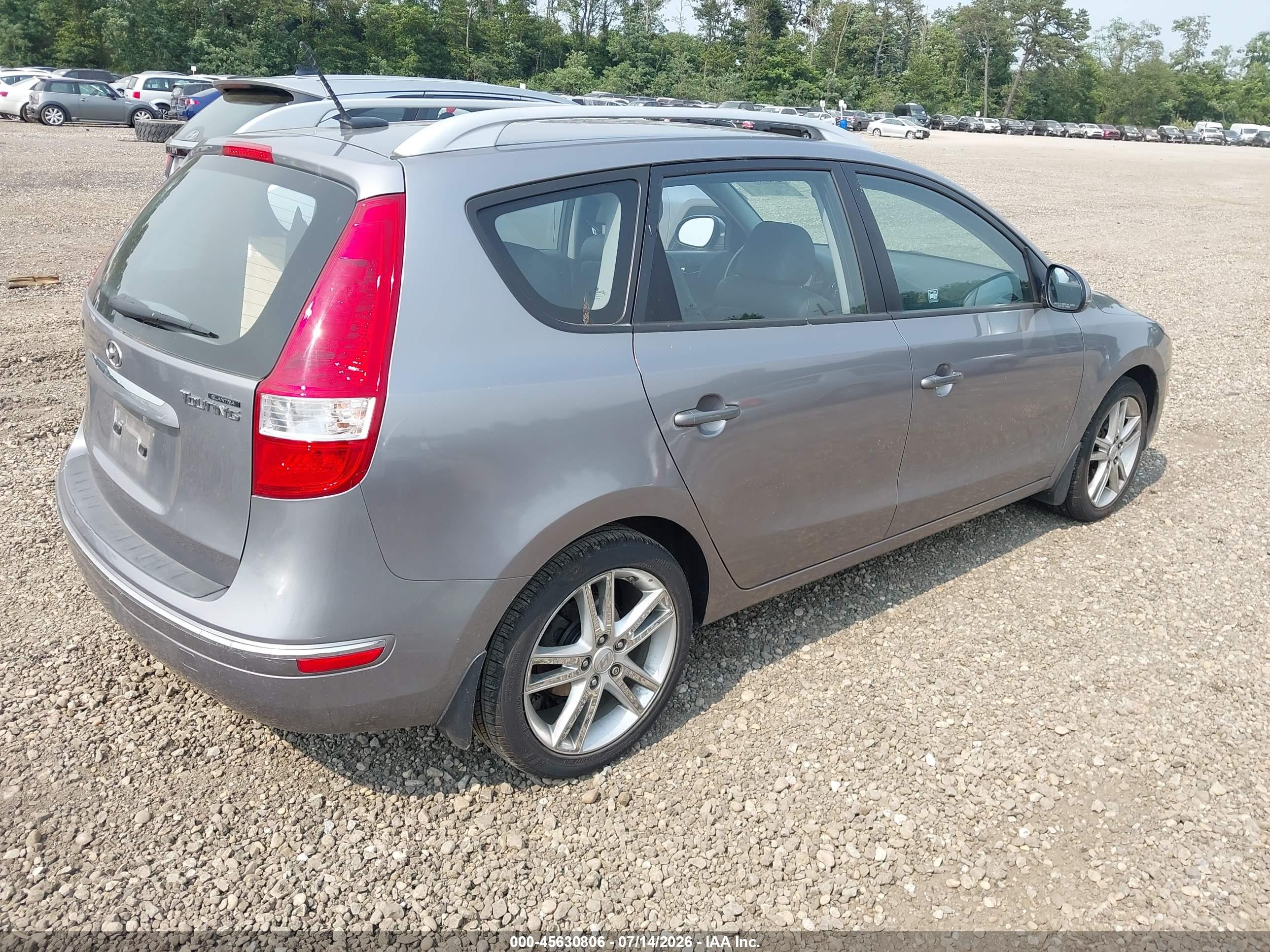 2011 Hyundai Elantra Touring Se Gray vin: KMHDC8AE5BU124516