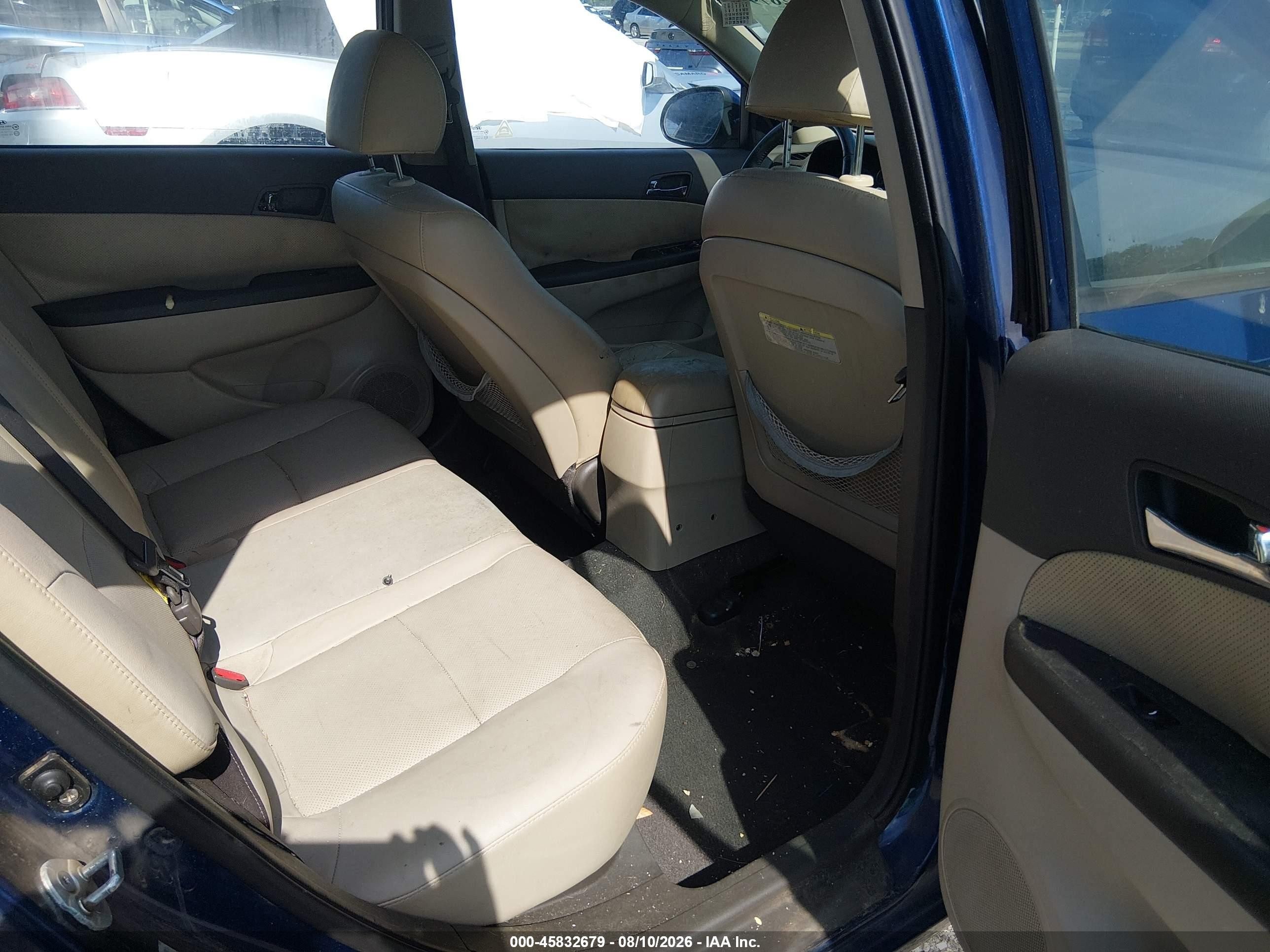 2012 Hyundai Elantra Touring Se Blue vin: KMHDC8AE5CU136487