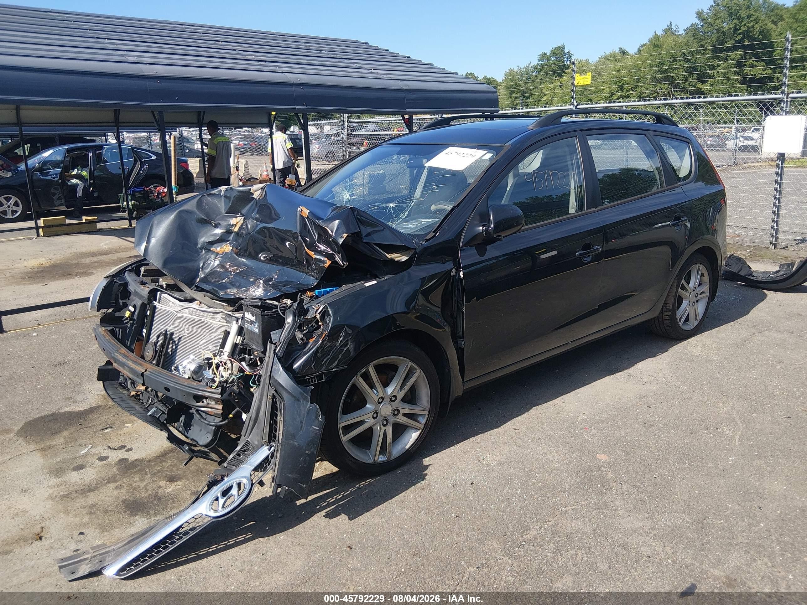 2010 Hyundai Elantra Touring Se Black vin: KMHDC8AE6AU051719