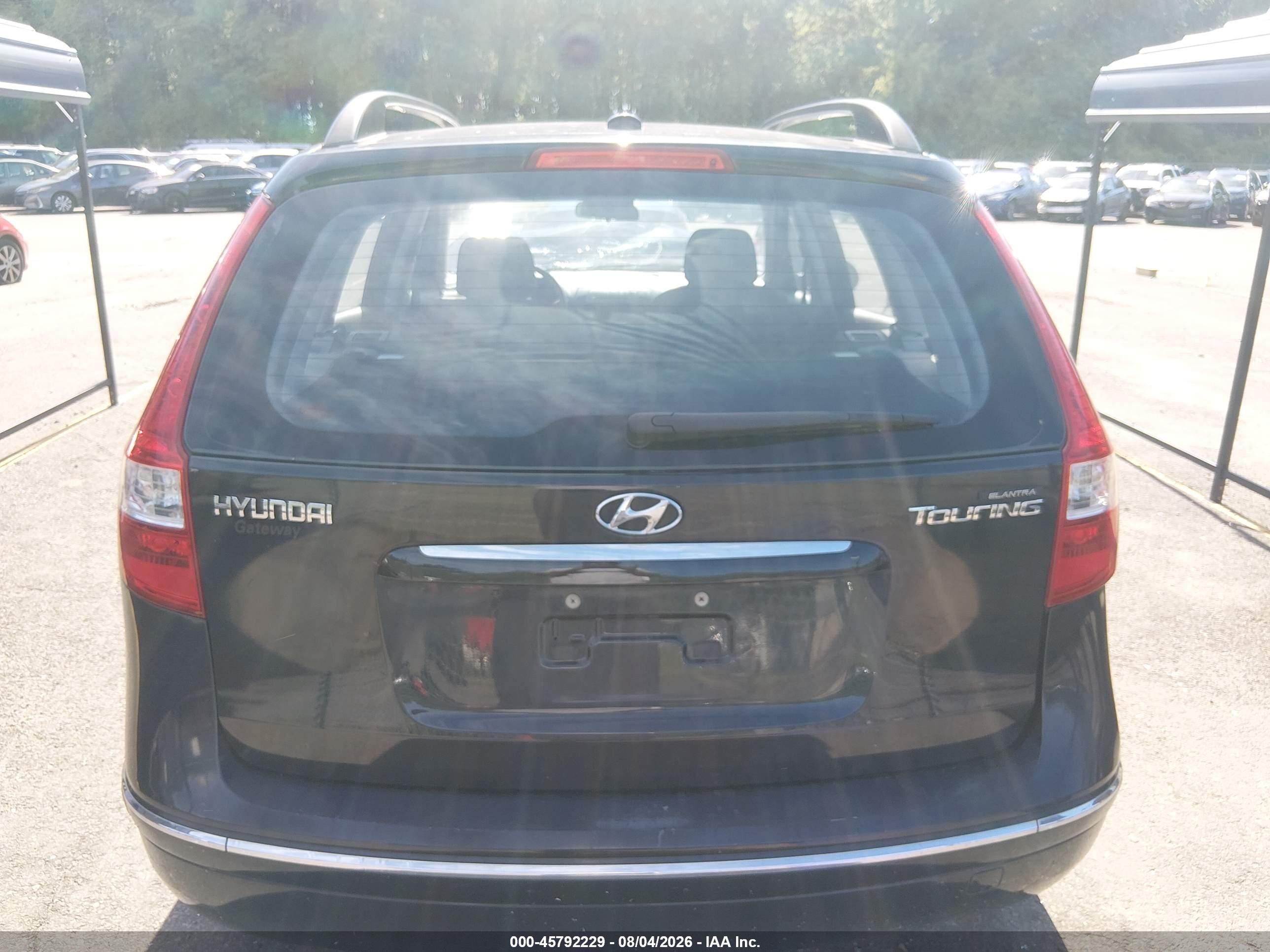 2010 Hyundai Elantra Touring Se Black vin: KMHDC8AE6AU051719