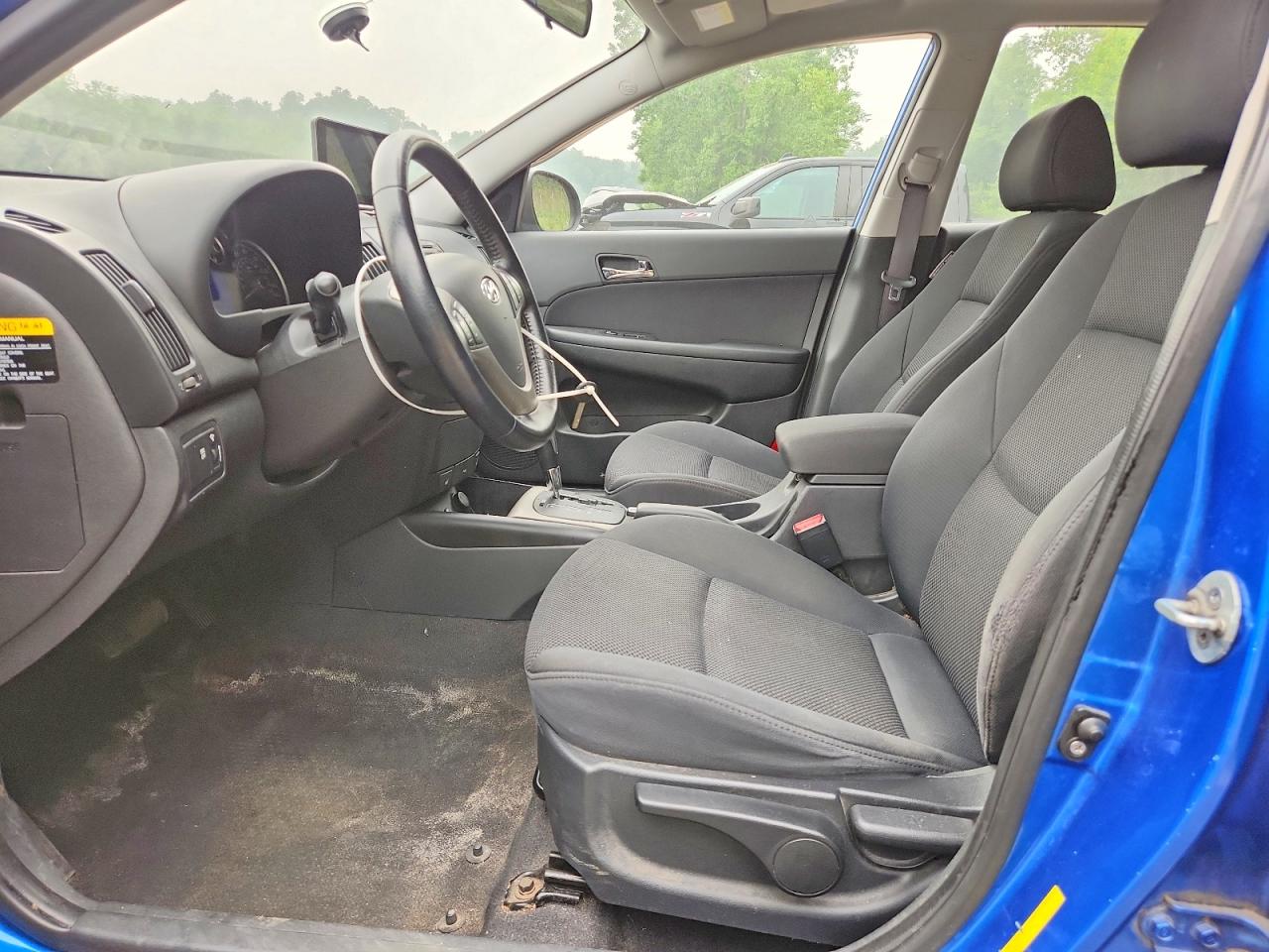 2010 Hyundai Elantra Touring Se Blue vin: KMHDC8AE6AU057035