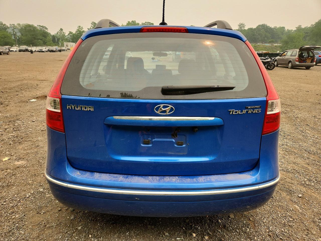 2010 Hyundai Elantra Touring Se Blue vin: KMHDC8AE6AU057035