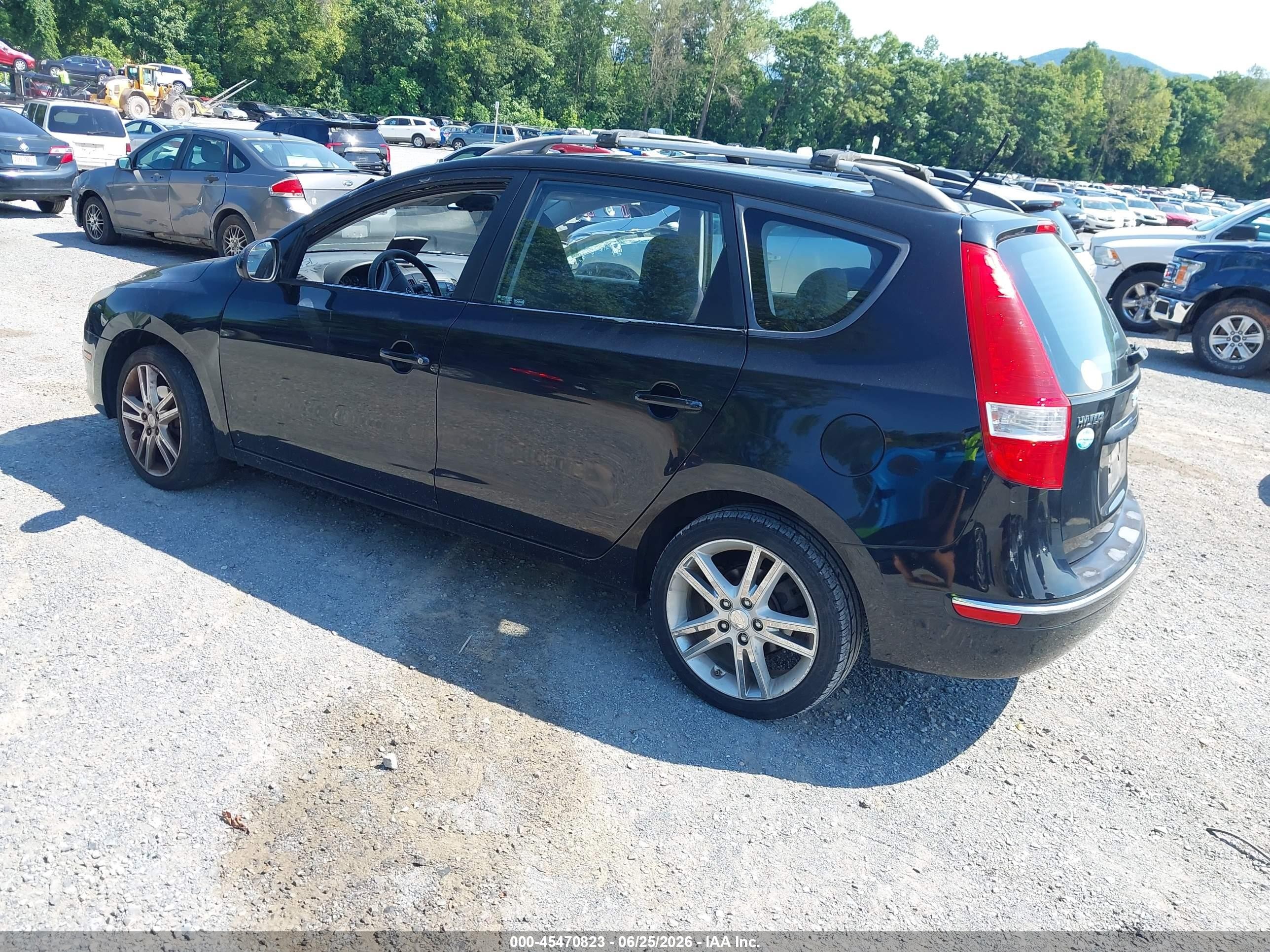2012 Hyundai Elantra Touring Se Black vin: KMHDC8AE6CU152052