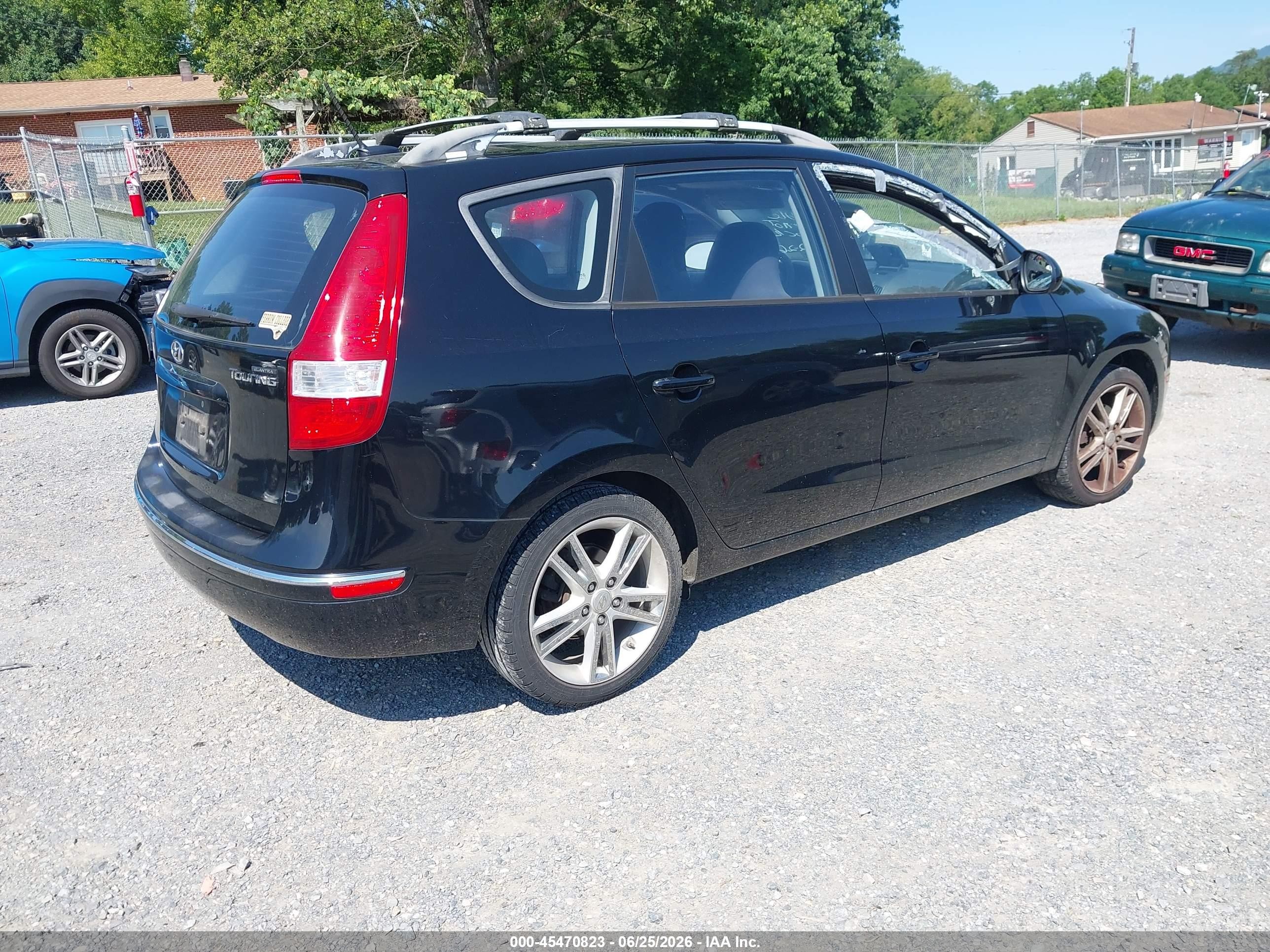2012 Hyundai Elantra Touring Se Black vin: KMHDC8AE6CU152052