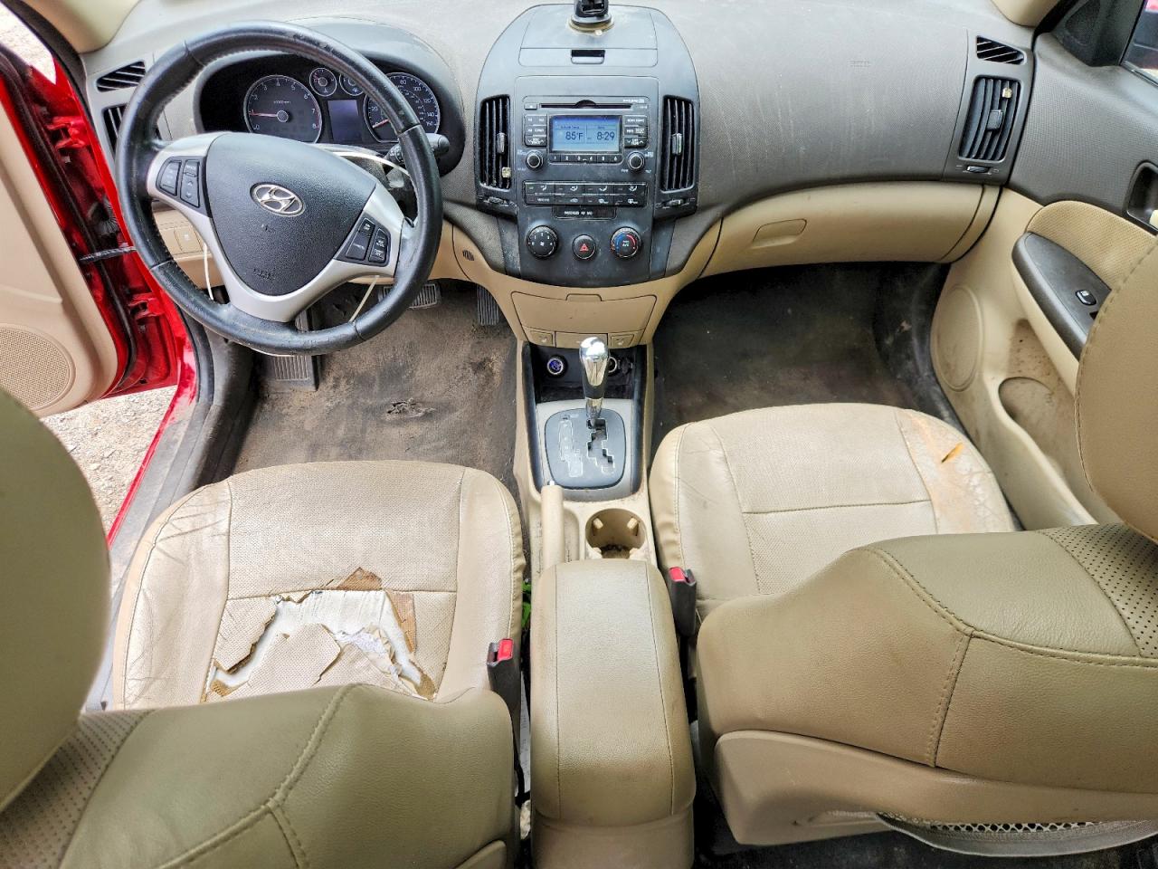 2012 Hyundai Elantra Touring Se Red vin: KMHDC8AE6CU158367