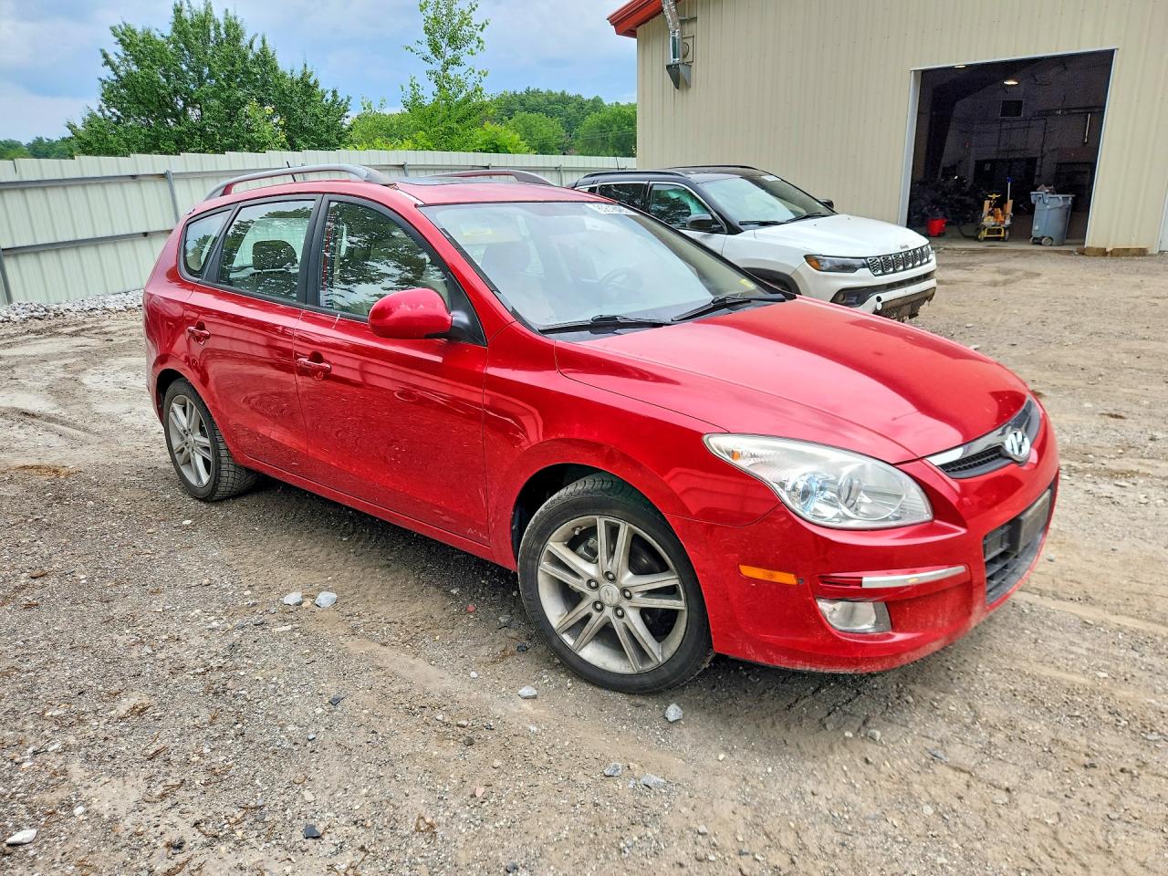 2012 Hyundai Elantra Touring Se Red vin: KMHDC8AE6CU158367
