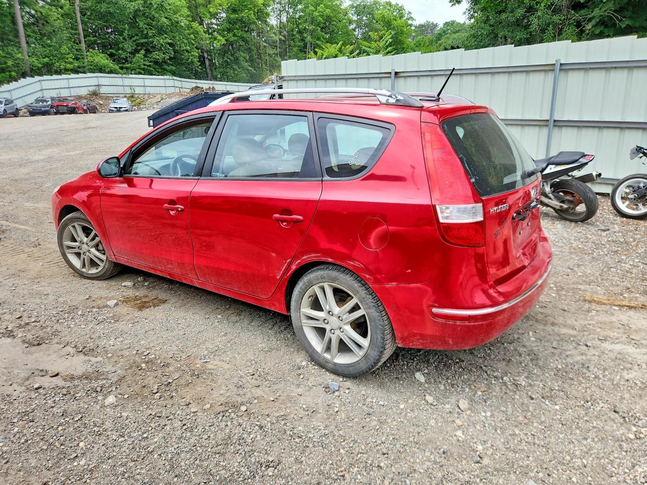 2012 Hyundai Elantra Touring Se Red vin: KMHDC8AE6CU158367