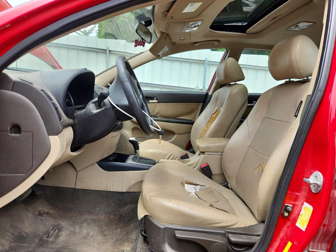 2012 Hyundai Elantra Touring Se Red vin: KMHDC8AE6CU158367