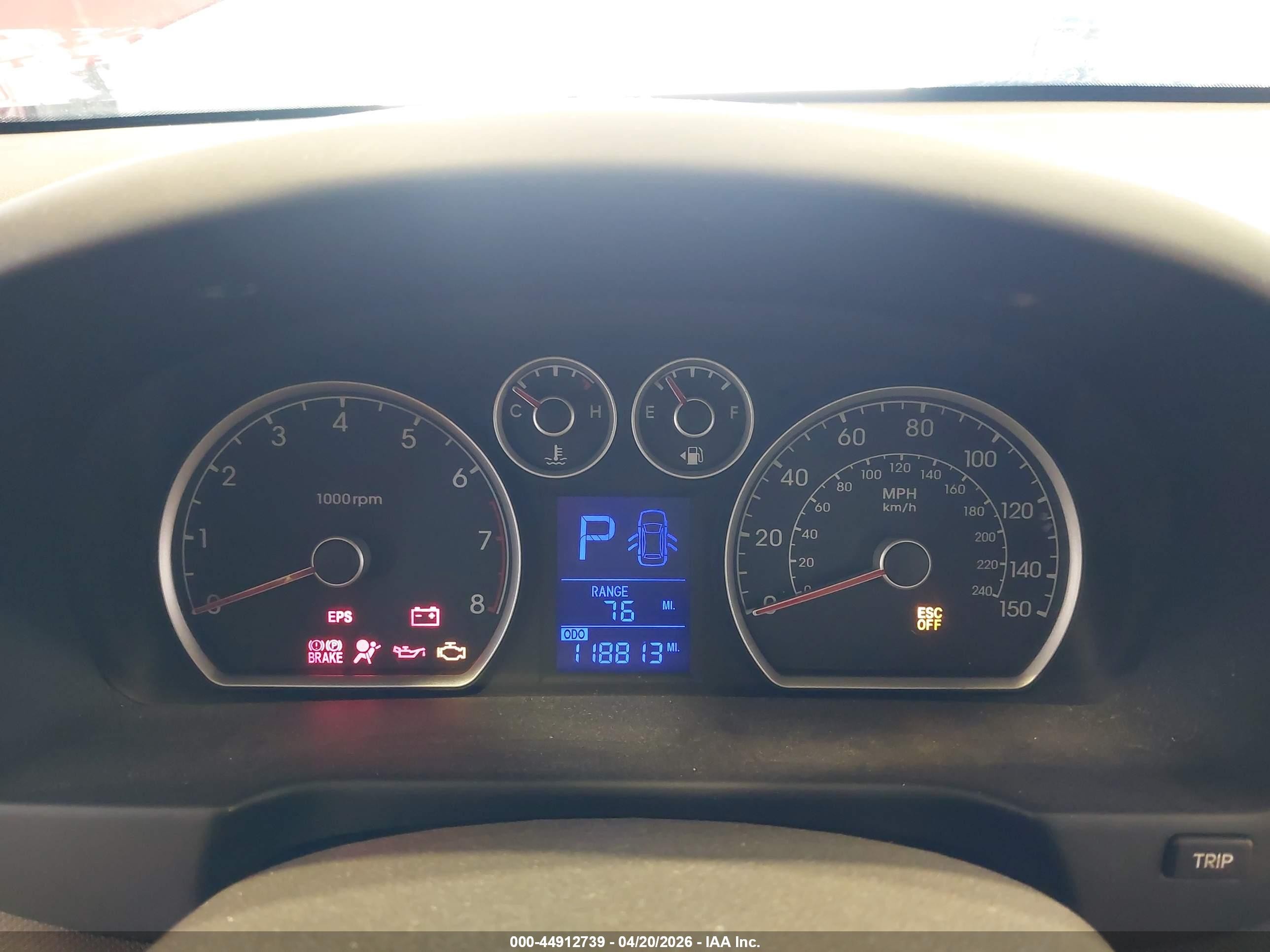 2010 Hyundai Elantra Touring Gls Red vin: KMHDC8AE7AU066083