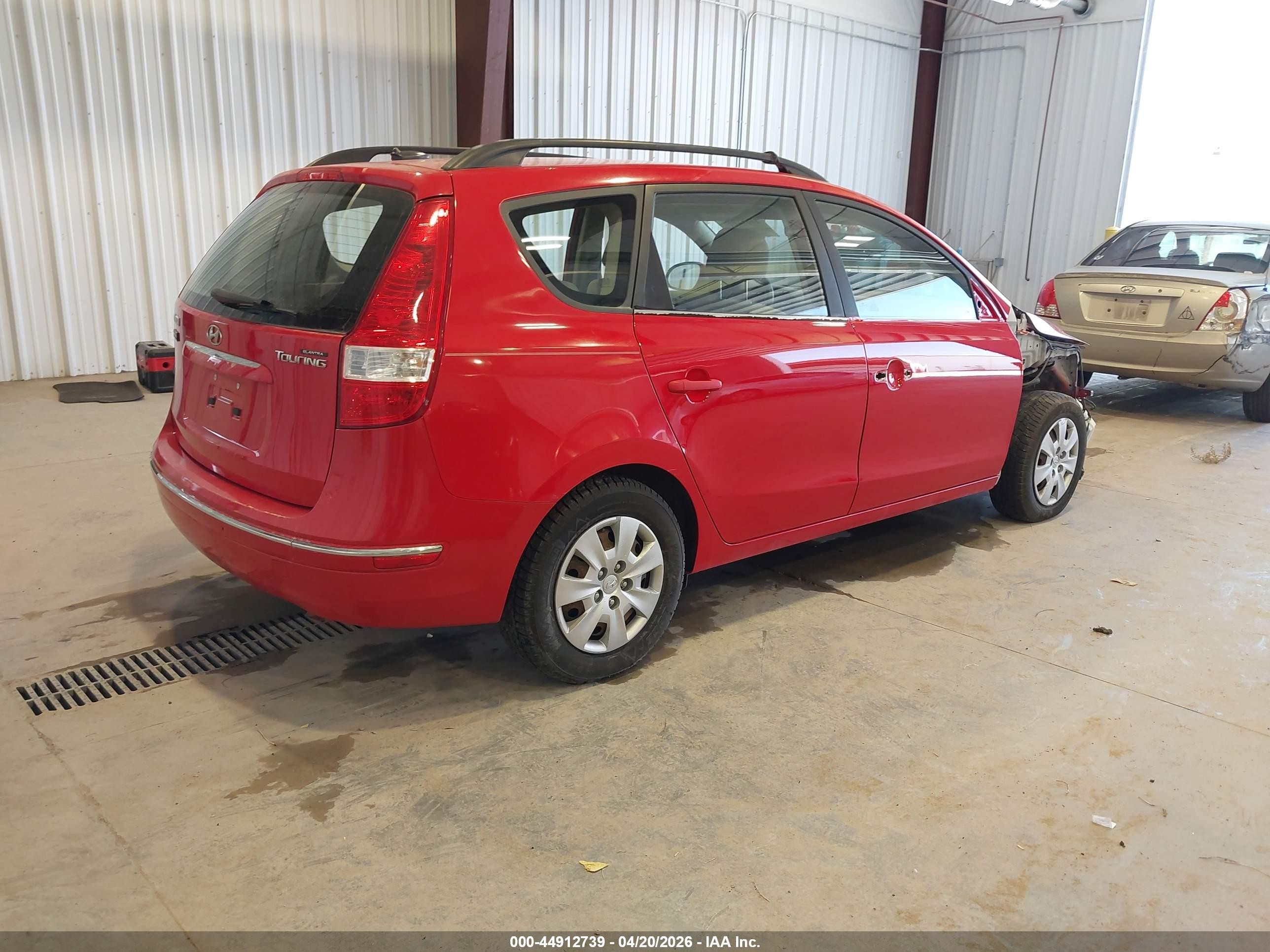 2010 Hyundai Elantra Touring Gls Red vin: KMHDC8AE7AU066083