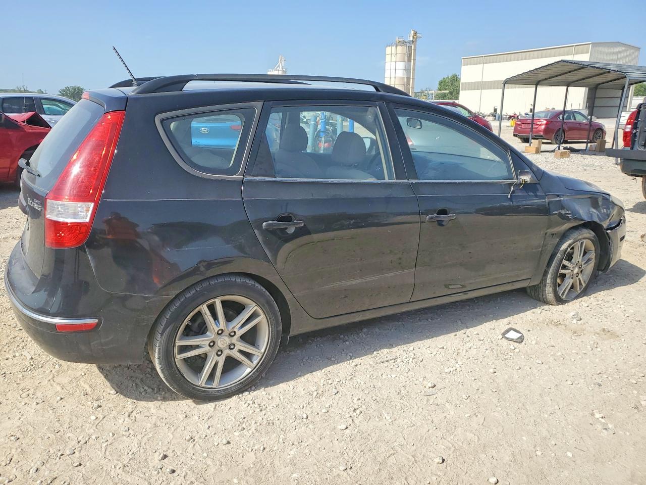 2010 Hyundai Elantra Touring Se Black vin: KMHDC8AE7AU072563