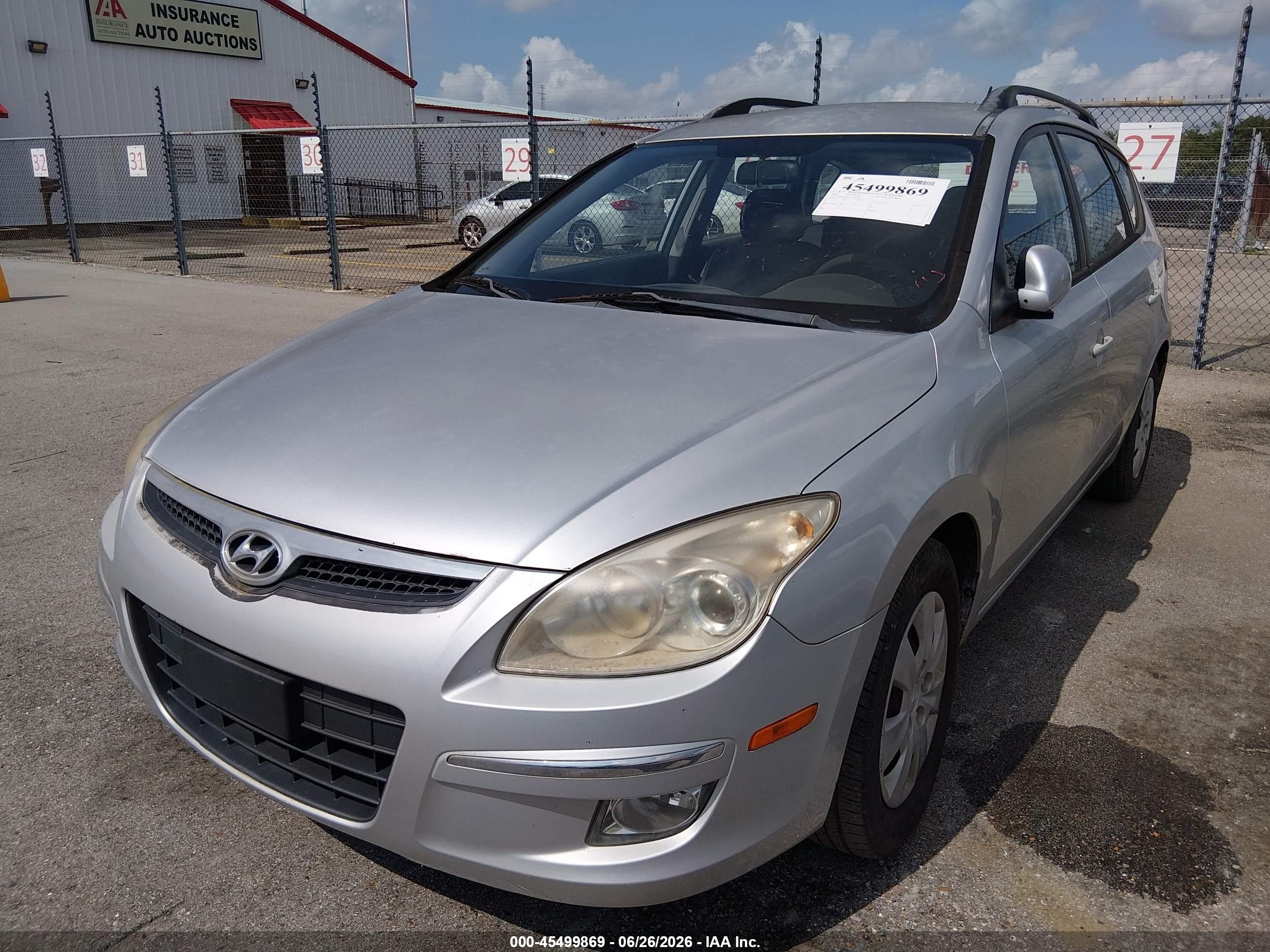 2010 Hyundai Elantra Touring Gls Серебряный vin: KMHDC8AE7AU082753