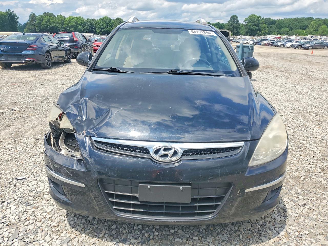 2011 Hyundai Elantra Touring Gls Black vin: KMHDC8AE7BU096105