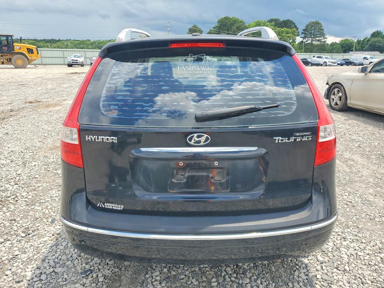 2011 Hyundai Elantra Touring Gls Black vin: KMHDC8AE7BU096105