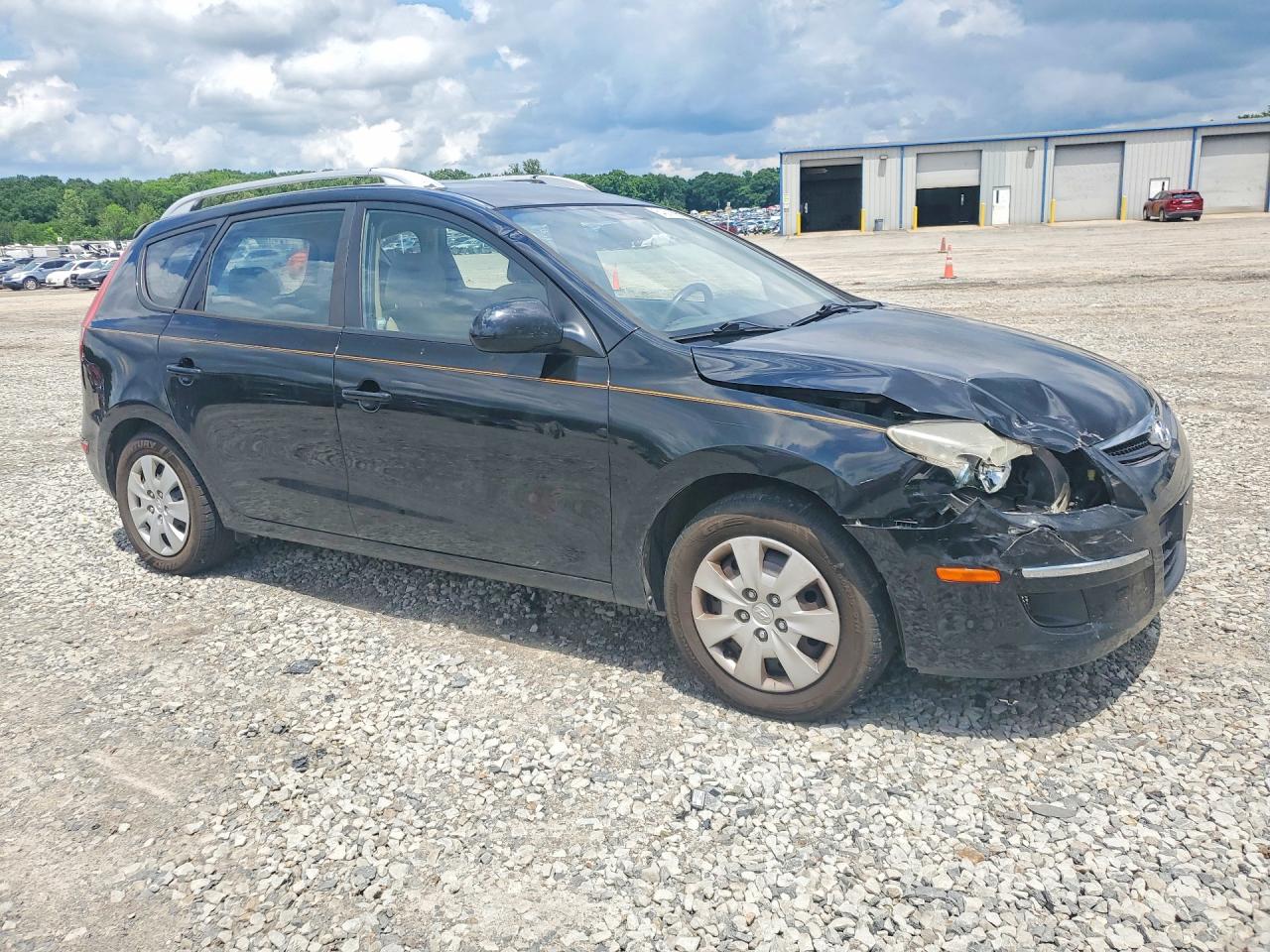 2011 Hyundai Elantra Touring Gls Black vin: KMHDC8AE7BU096105