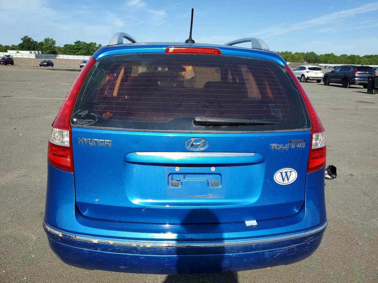 2011 Hyundai Elantra Touring Gls Синий vin: KMHDC8AE7BU113713