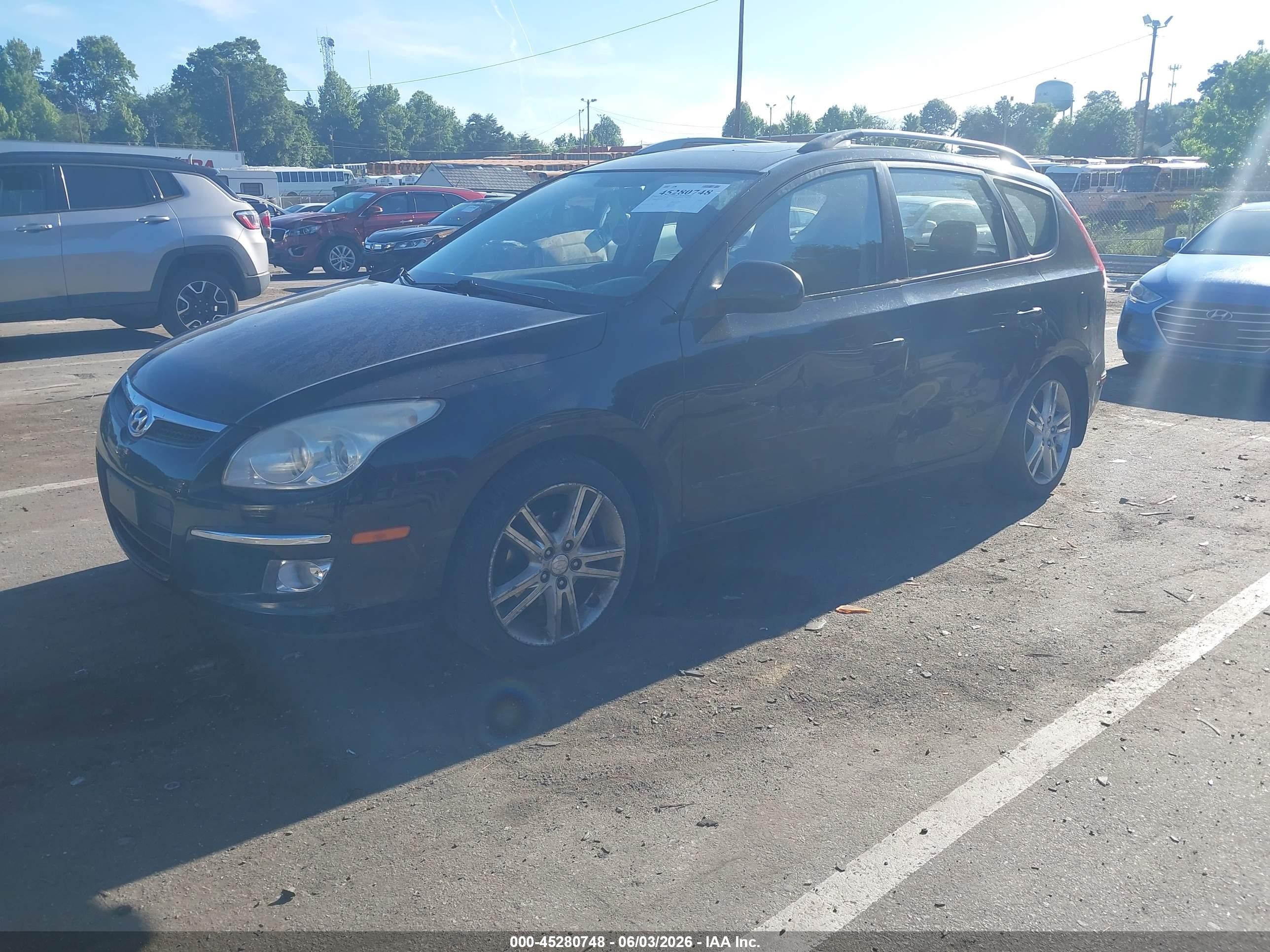 2011 Hyundai Elantra Touring Se Black vin: KMHDC8AE7BU120063