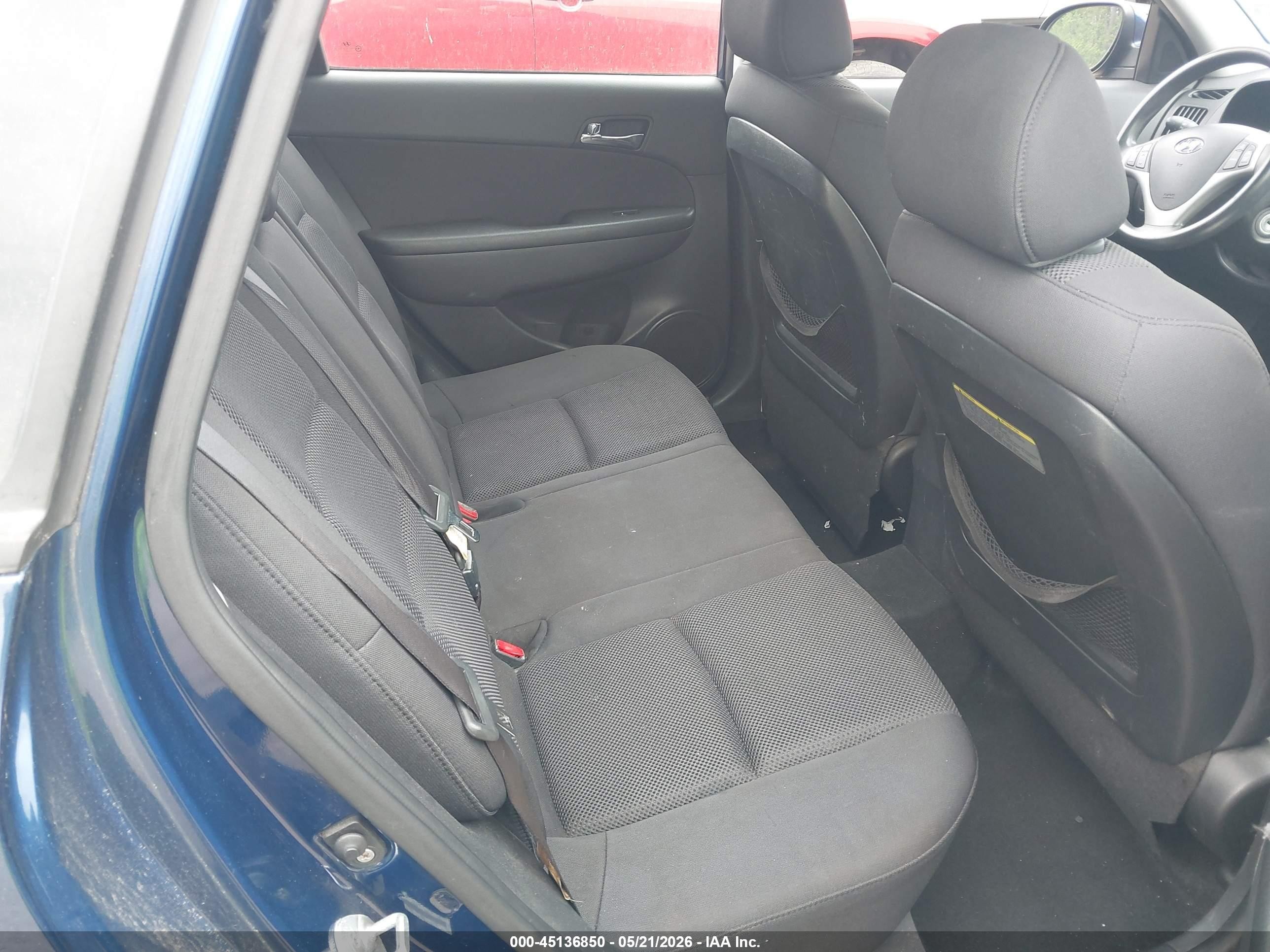 2012 Hyundai Elantra Touring Gls Blue vin: KMHDC8AE7CU153811