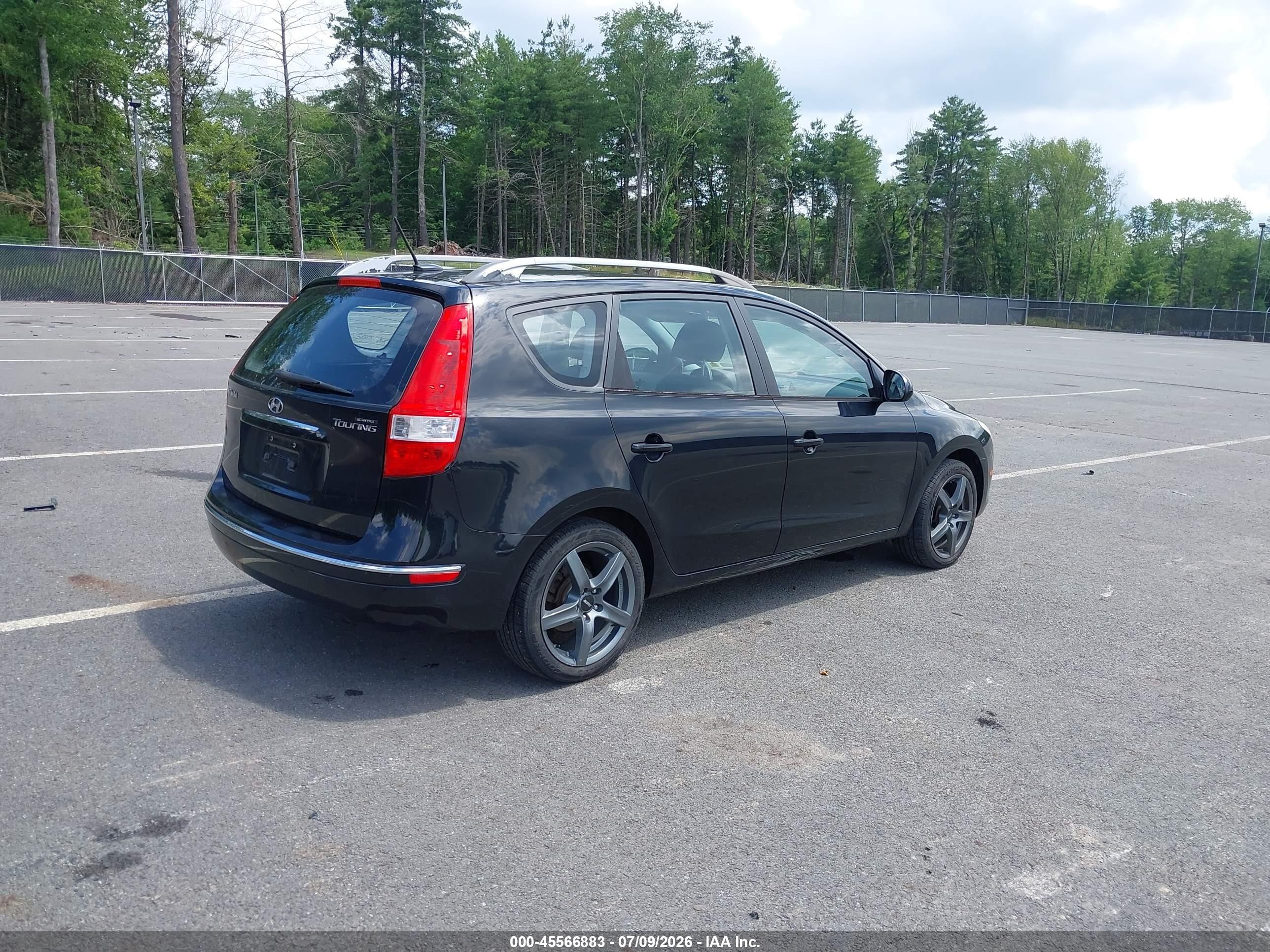 2012 Hyundai Elantra Touring Se Черный vin: KMHDC8AE7CU156370