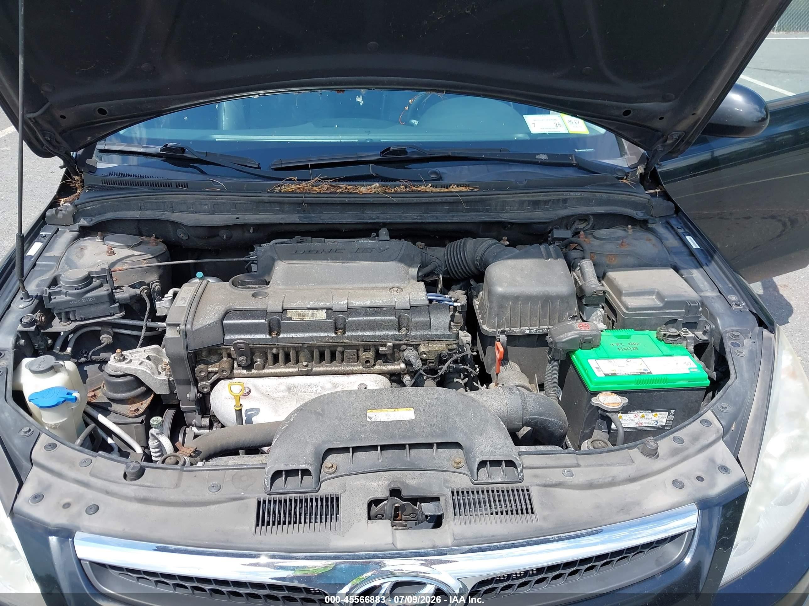 2012 Hyundai Elantra Touring Se Черный vin: KMHDC8AE7CU156370