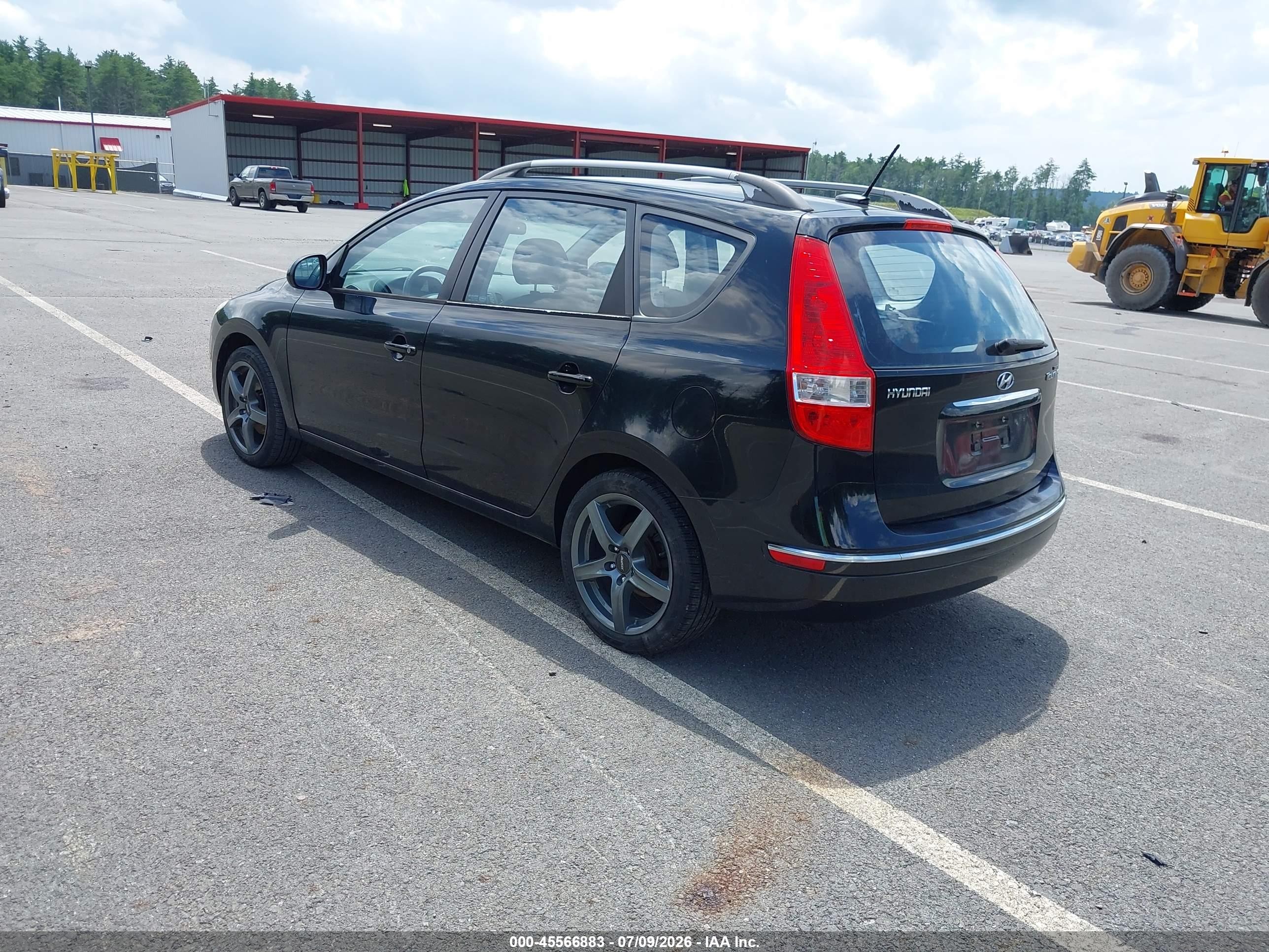 2012 Hyundai Elantra Touring Se Черный vin: KMHDC8AE7CU156370