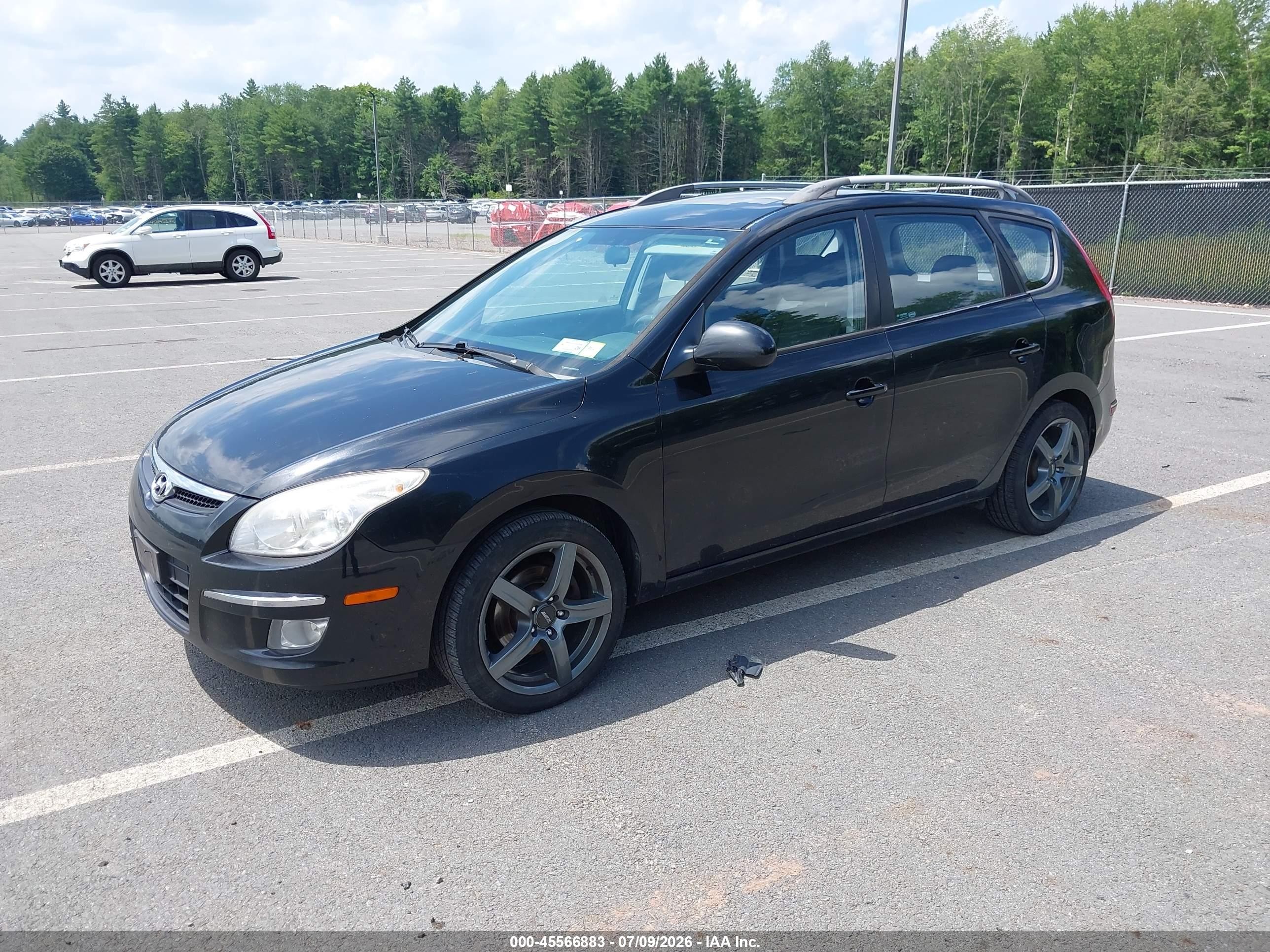 2012 Hyundai Elantra Touring Se Черный vin: KMHDC8AE7CU156370