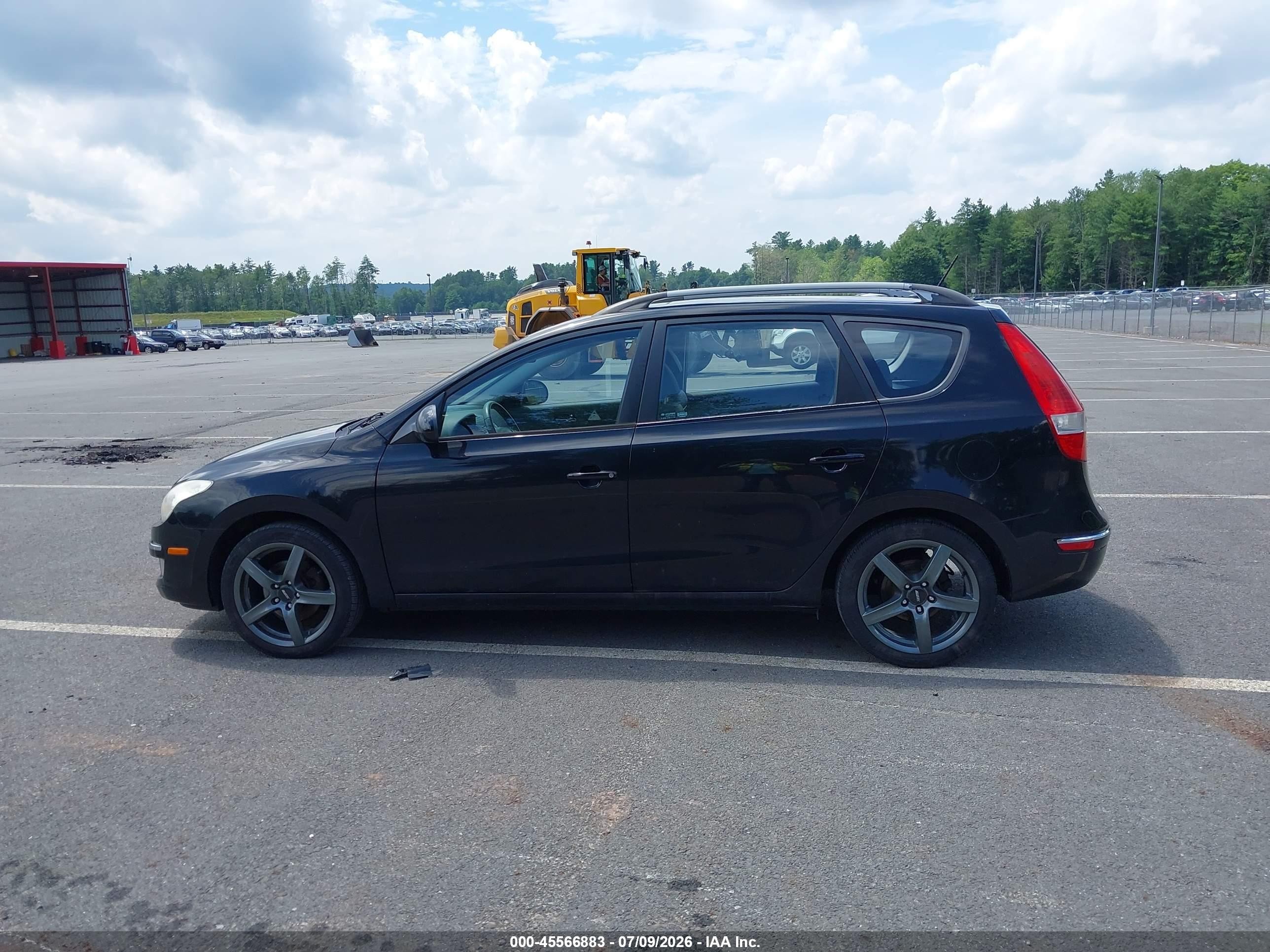 2012 Hyundai Elantra Touring Se Черный vin: KMHDC8AE7CU156370