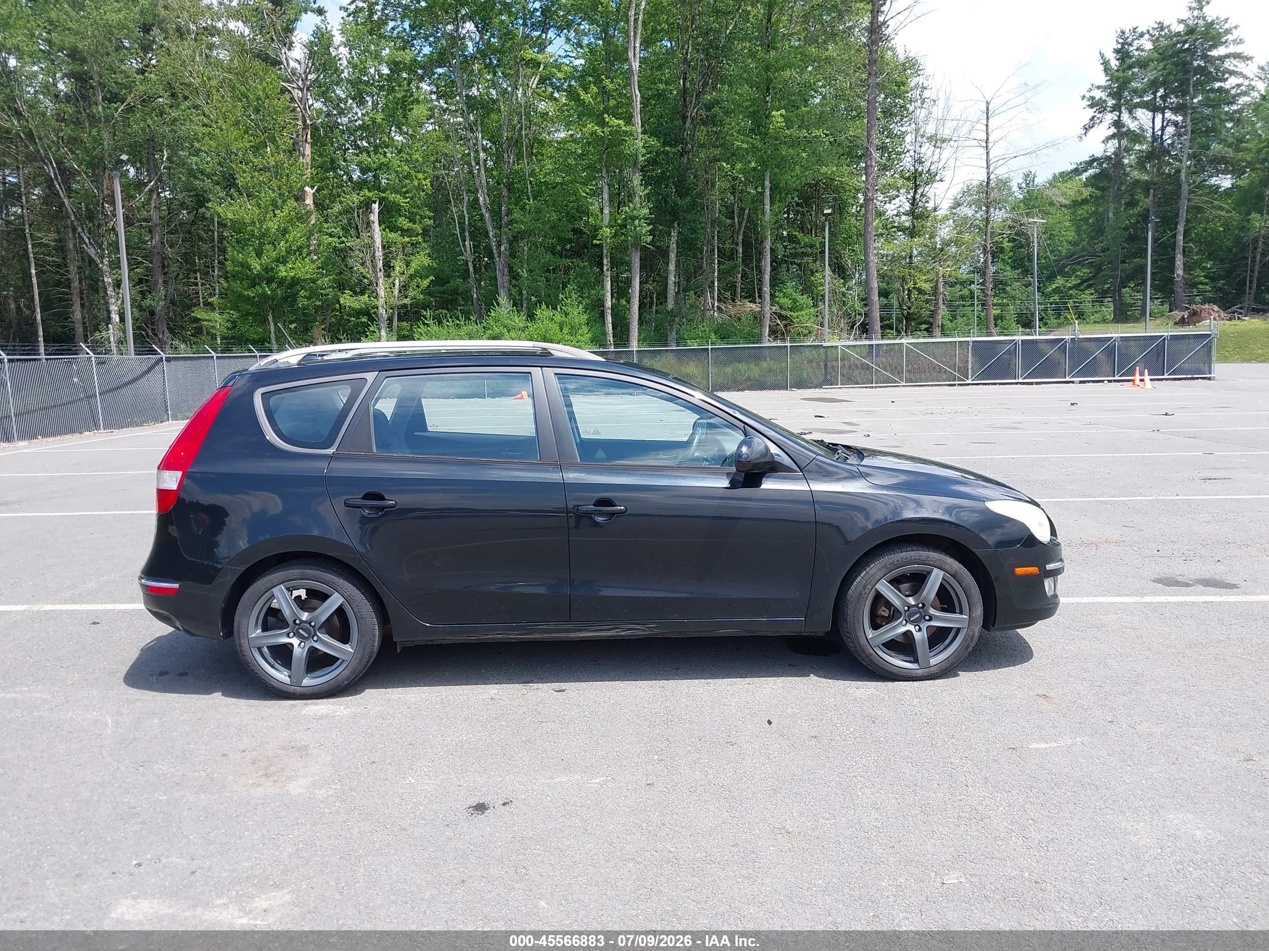 2012 Hyundai Elantra Touring Se Черный vin: KMHDC8AE7CU156370