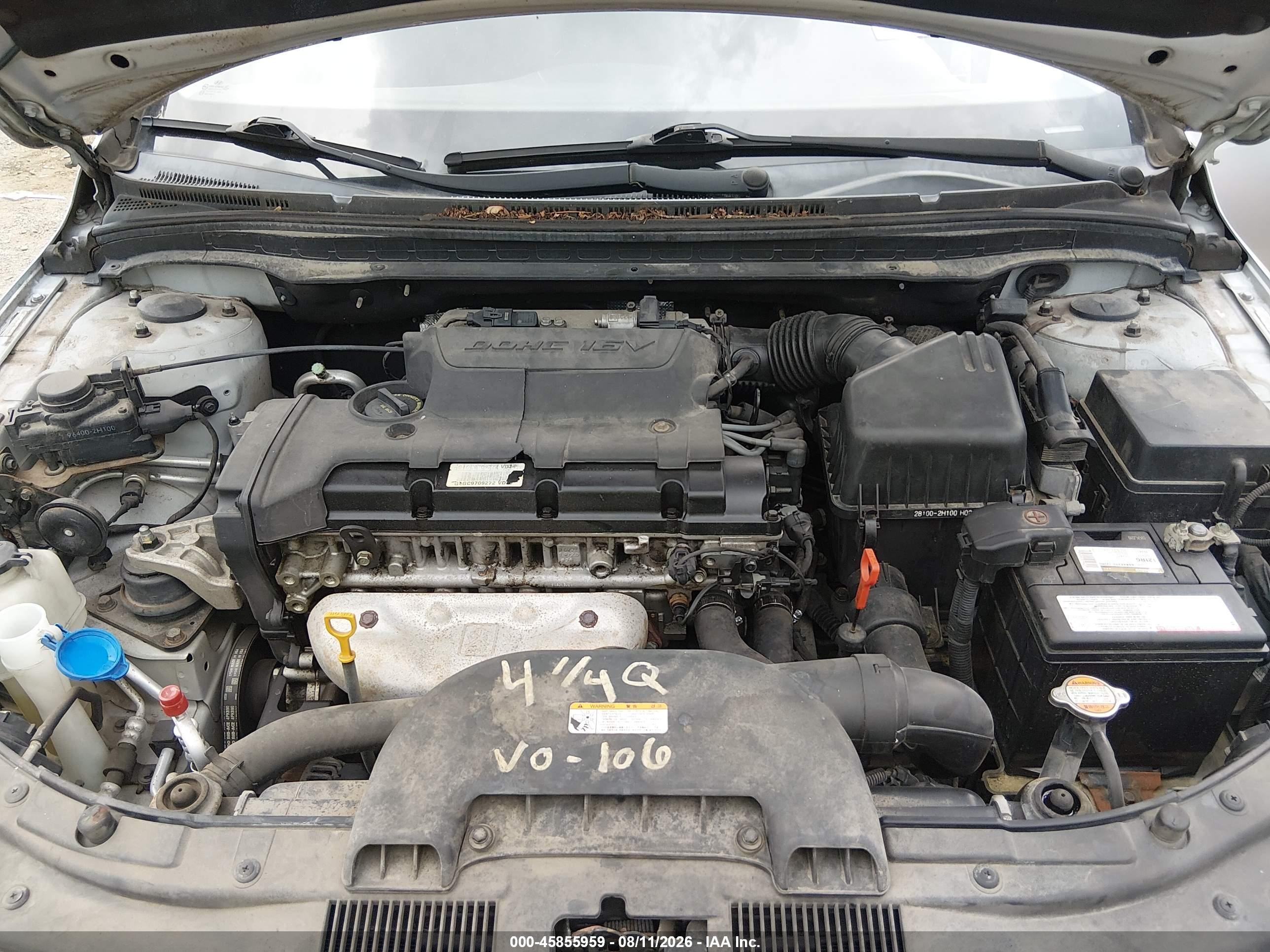 2010 Hyundai Elantra Touring Gls Silver vin: KMHDC8AE8AU064407
