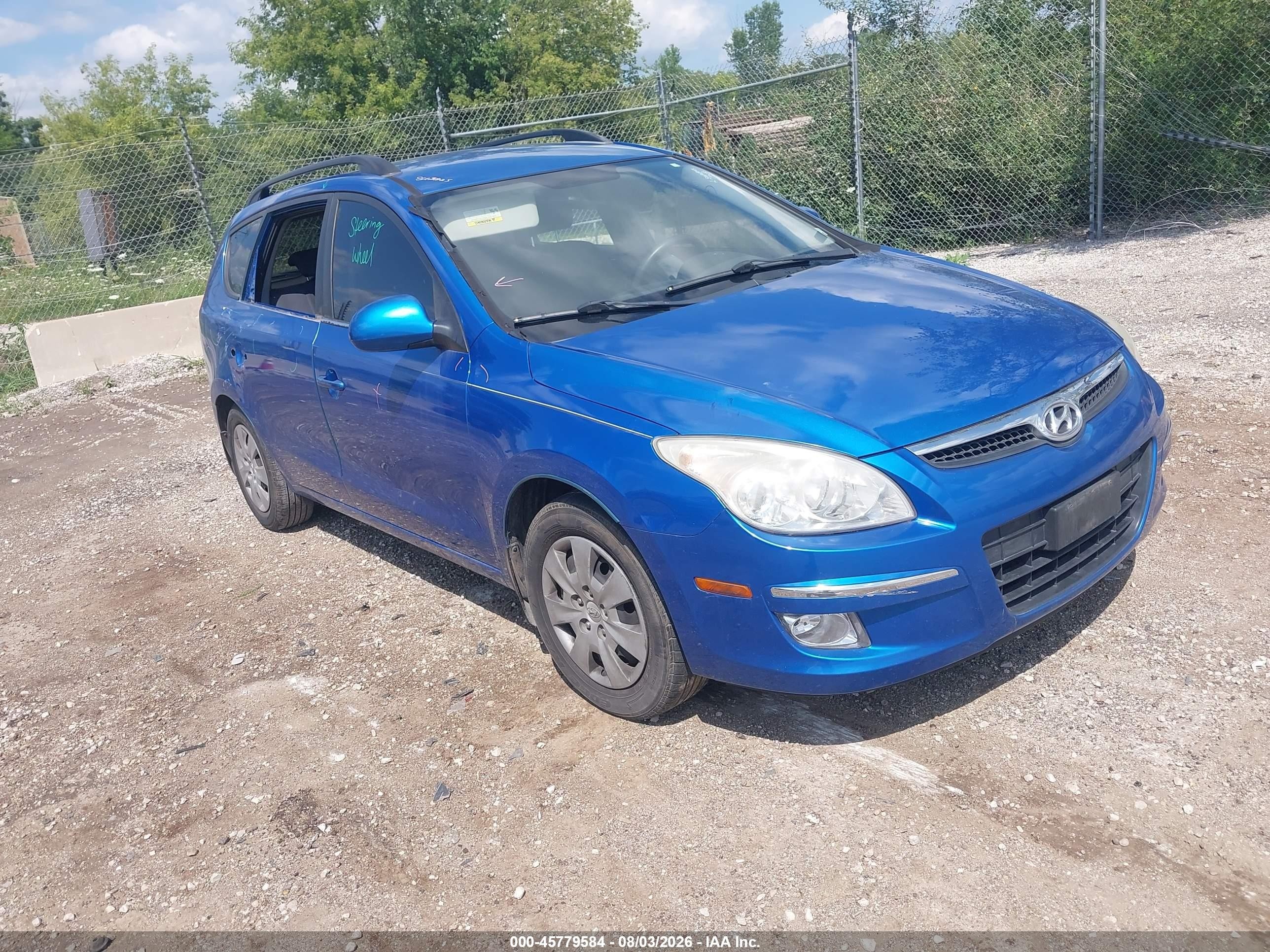 2010 Hyundai Elantra Touring Gls Синий vin: KMHDC8AE8AU075911