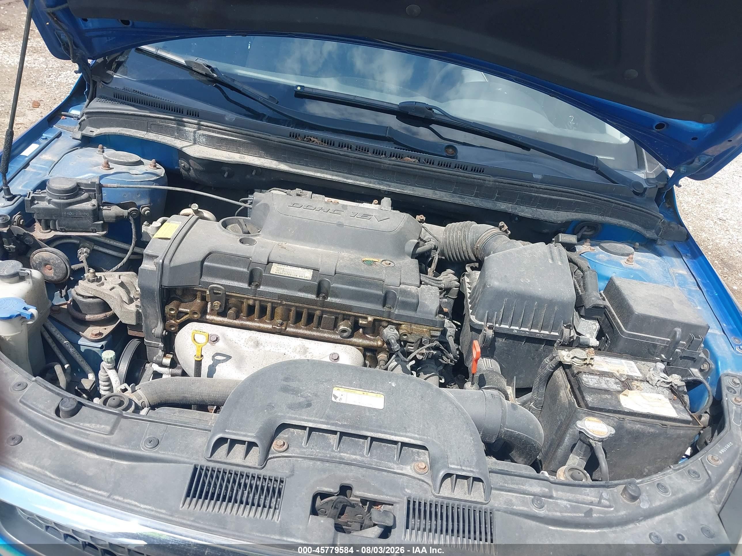 2010 Hyundai Elantra Touring Gls Blue vin: KMHDC8AE8AU075911