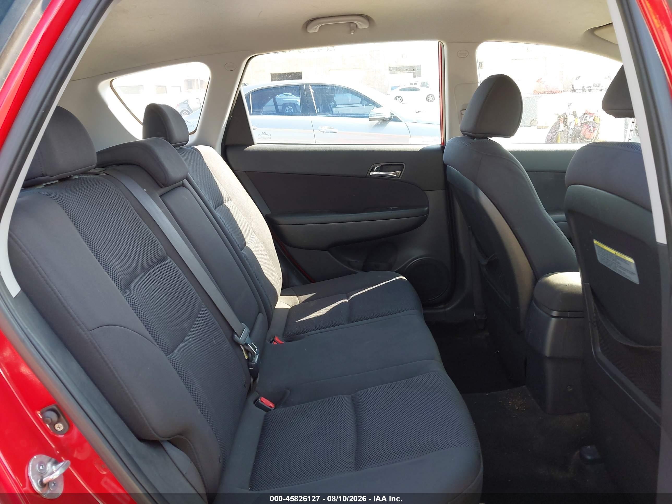 2011 Hyundai Elantra Touring Gls Red vin: KMHDC8AE8BU086862