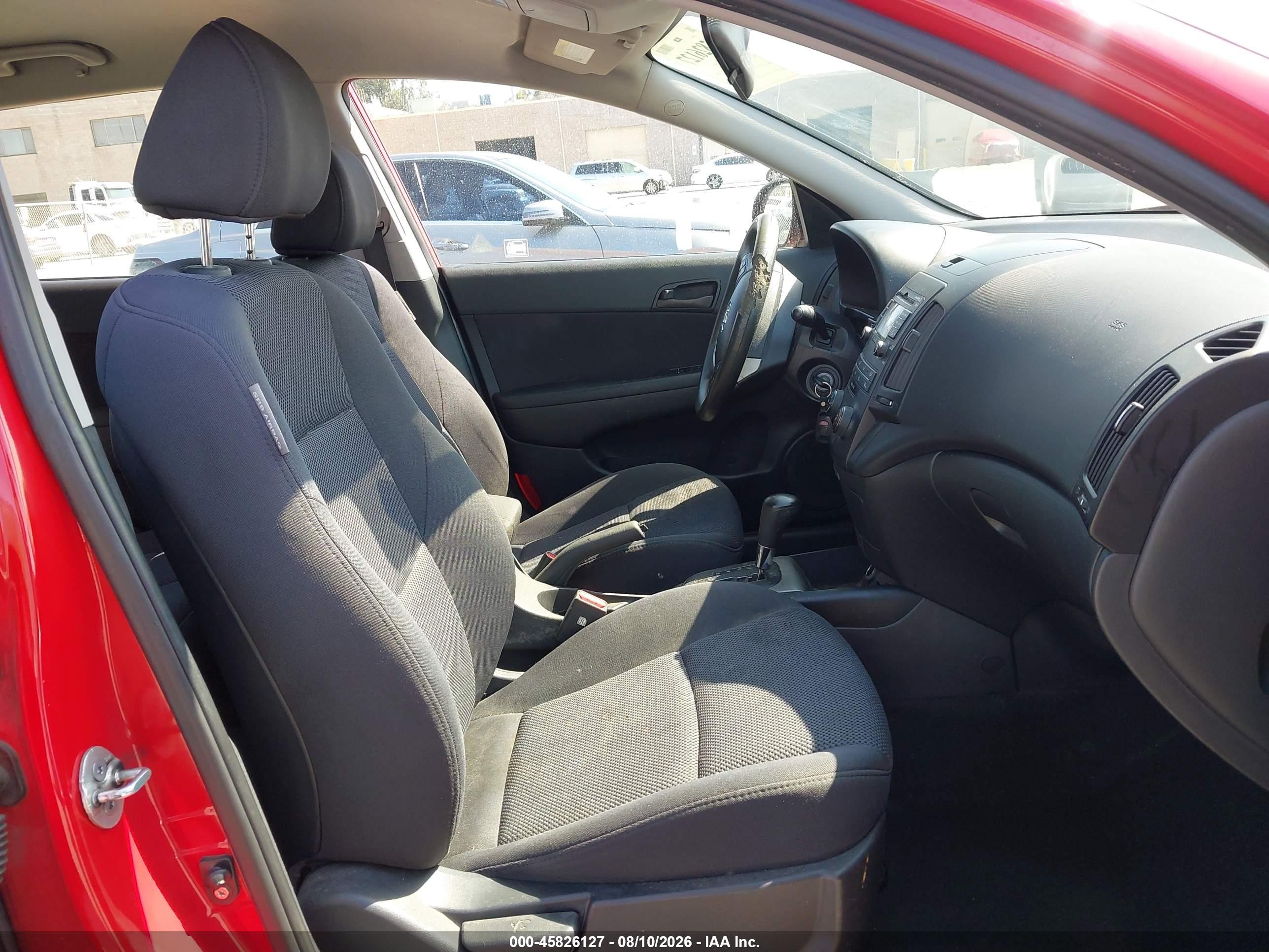 2011 Hyundai Elantra Touring Gls Red vin: KMHDC8AE8BU086862